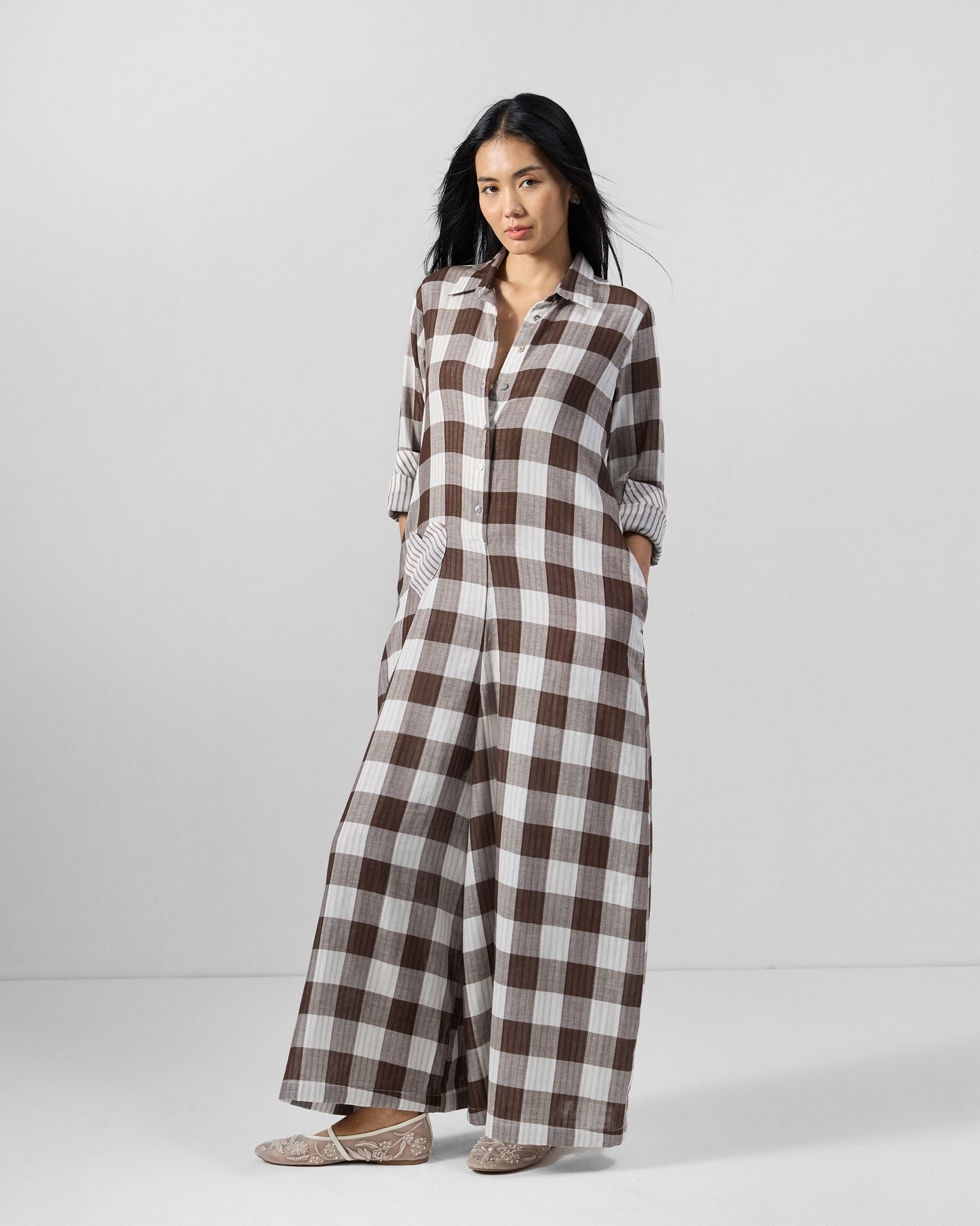 Nicobar Facebook ad: ₹ 7,000 | Bolt Jumpsuit - 100% Cotton Regular Fit