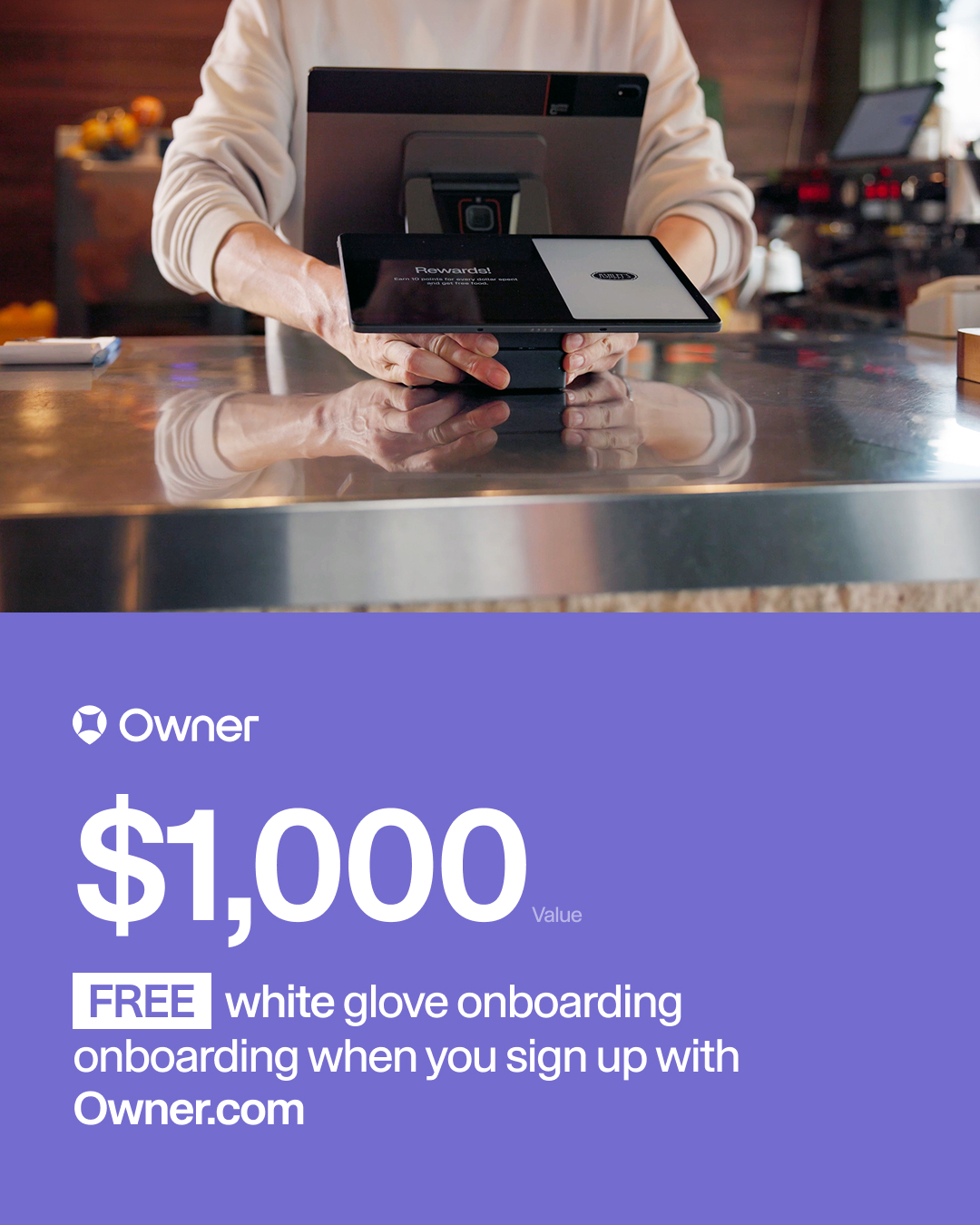 Owner.com Facebook ad