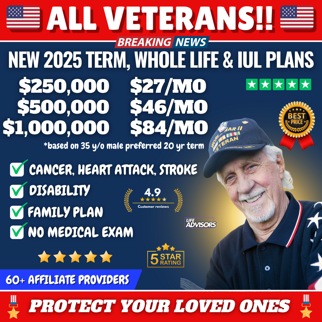 Veteran First Solutions Facebook ad: ALL VETERANS AND ACTIVE SERVICE!