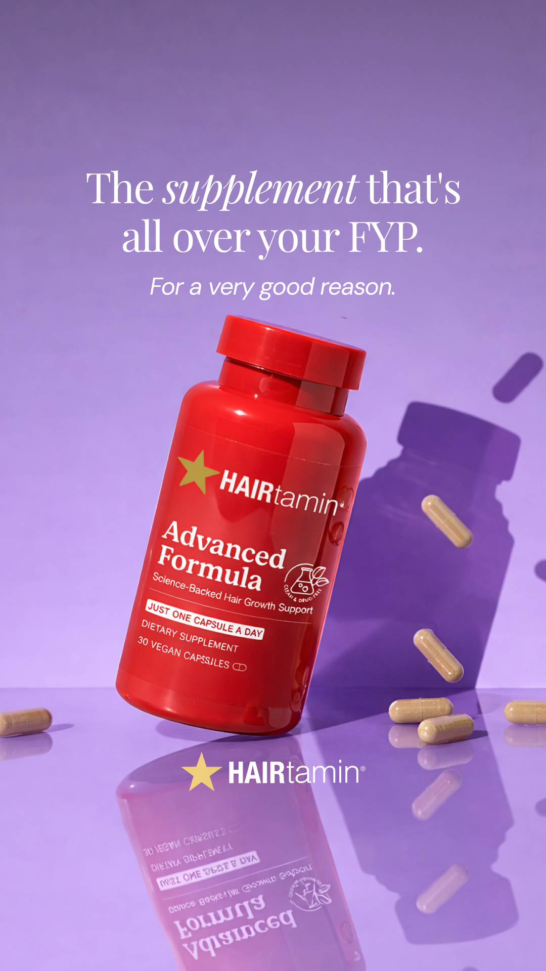 HAIRtamin Facebook ad