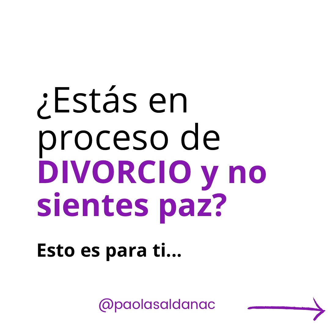 Paola Saldaña C Facebook ad: ¿ESTÁS EN PROCESO DE DIVORCIO Y NO SIENTE…