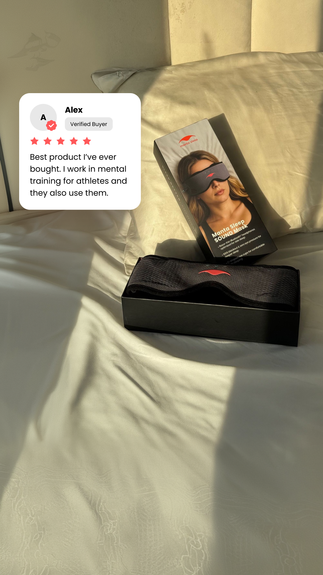 Manta Sleep Facebook ad