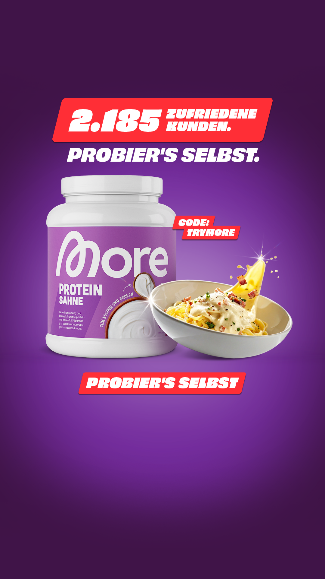 MORE Nutrition Facebook ad