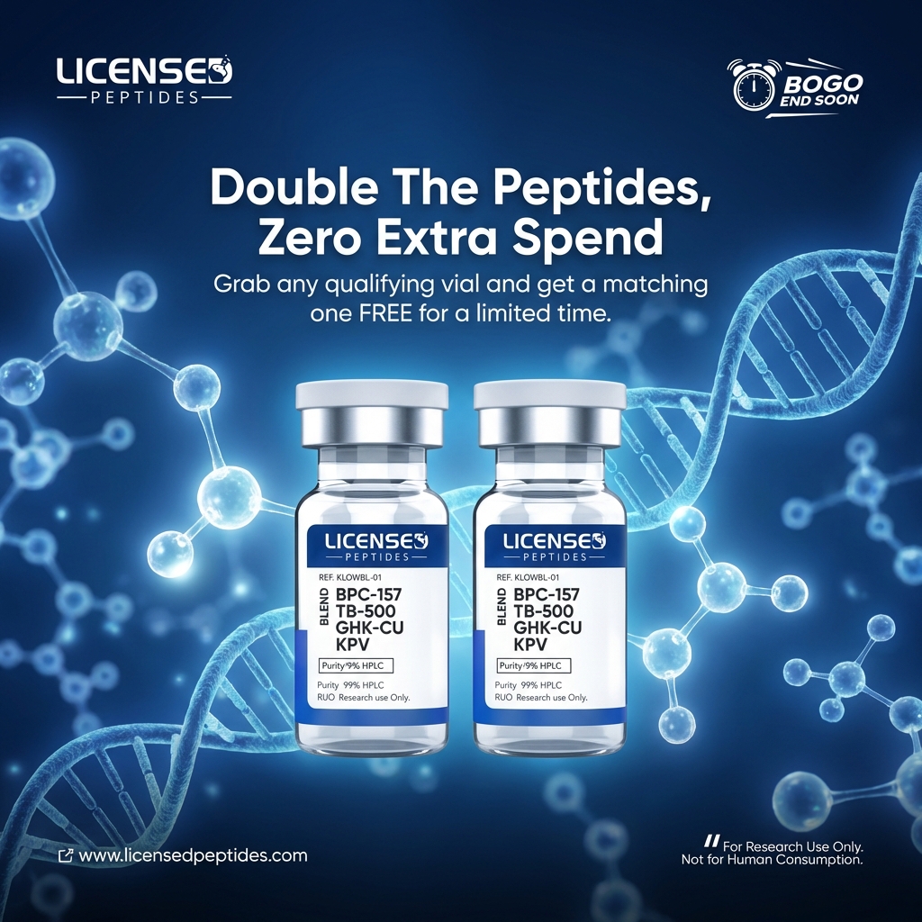 LicensedPeptides Facebook ad