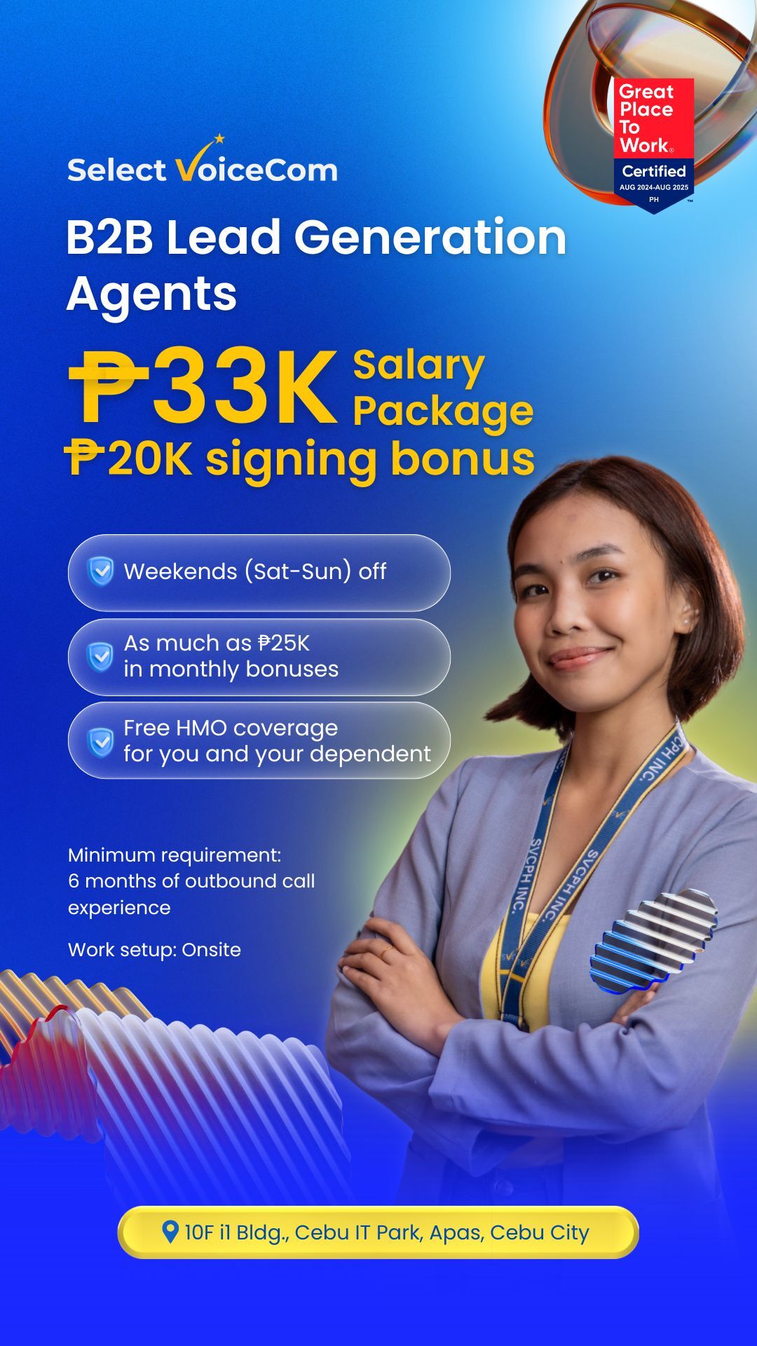 Select VoiceCom Facebook ad from Apr 1, 2026