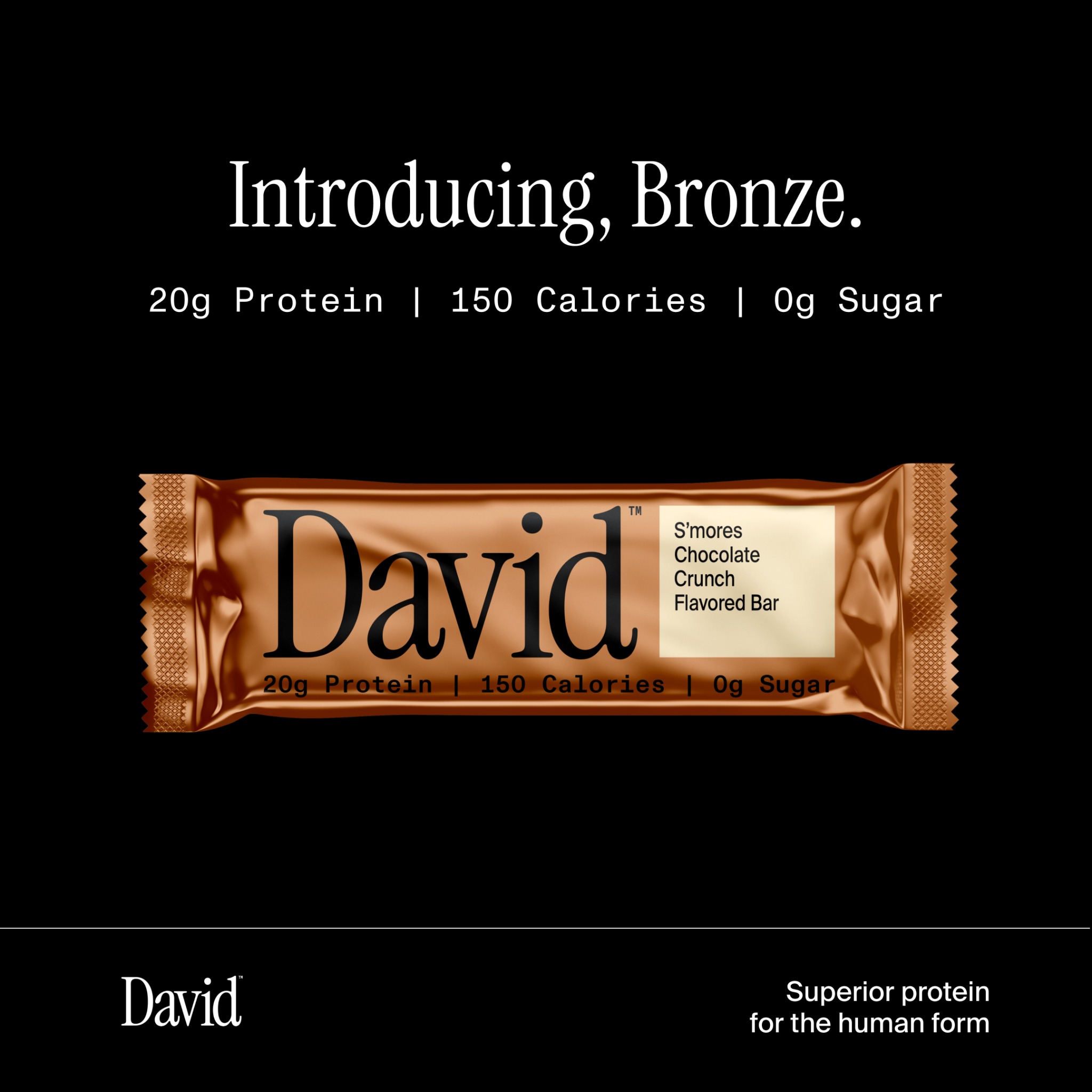 David Protein Facebook ad