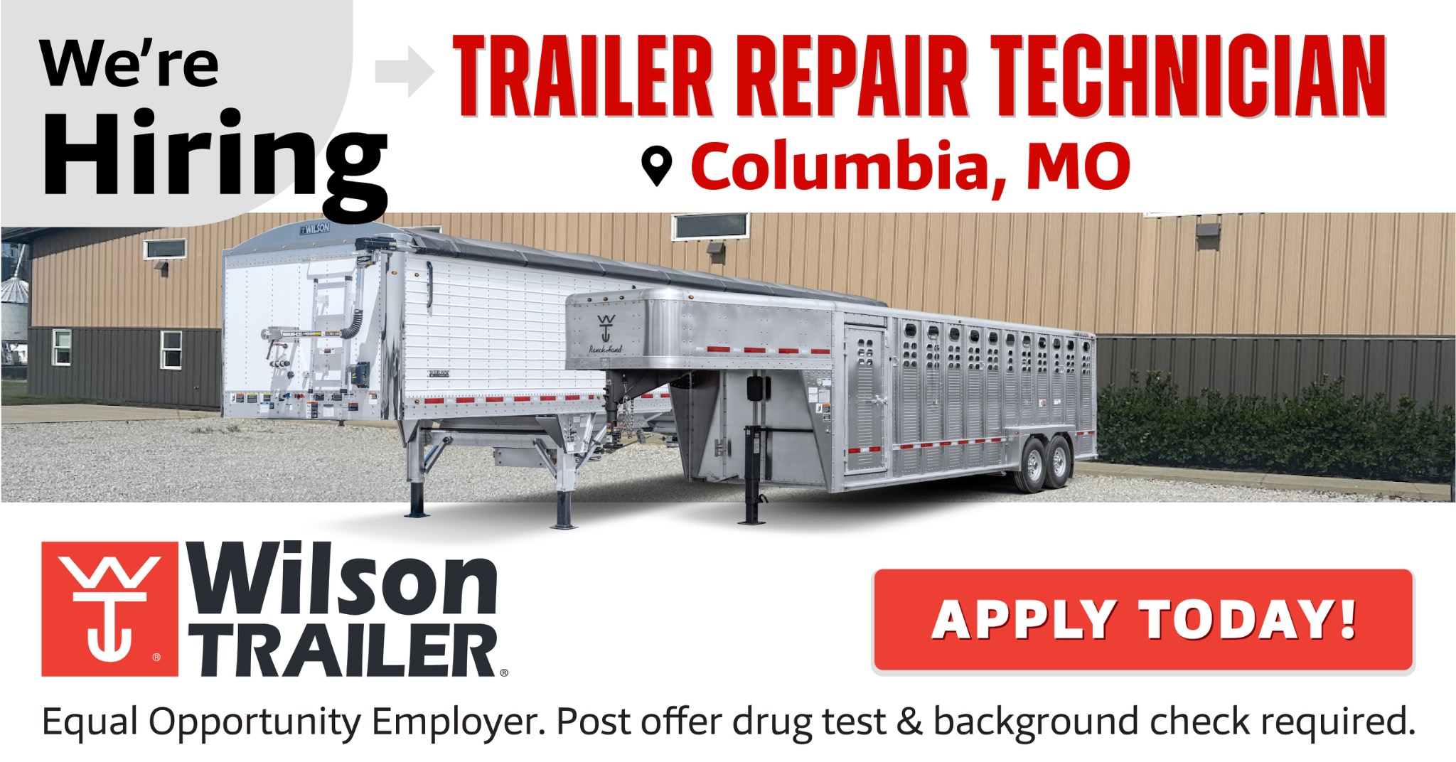 Wilson Trailer Company Facebook ad from Jun 22, 2026