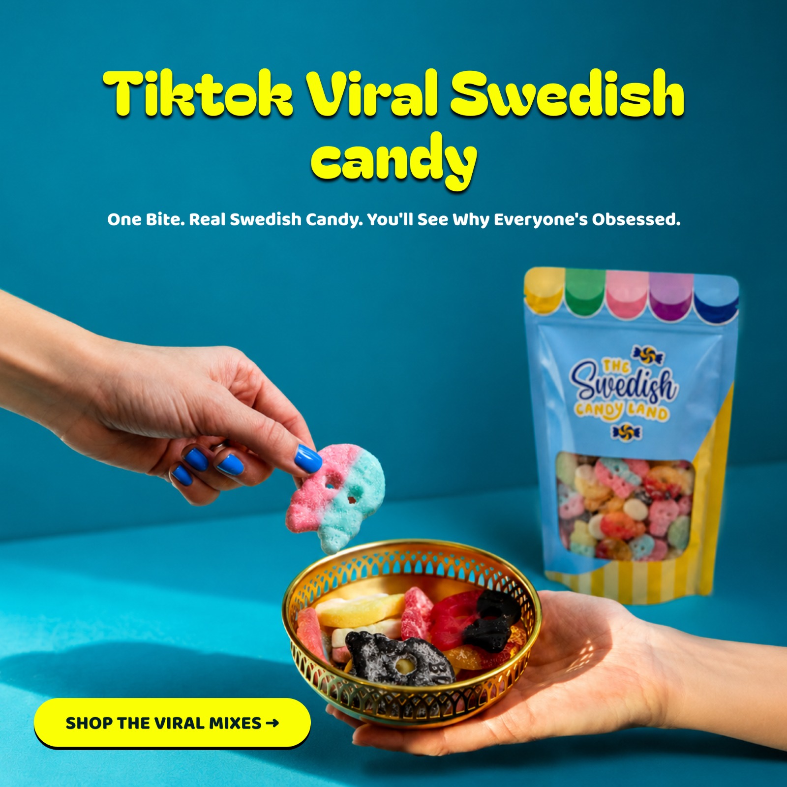 Swedish Candy Land Facebook ad