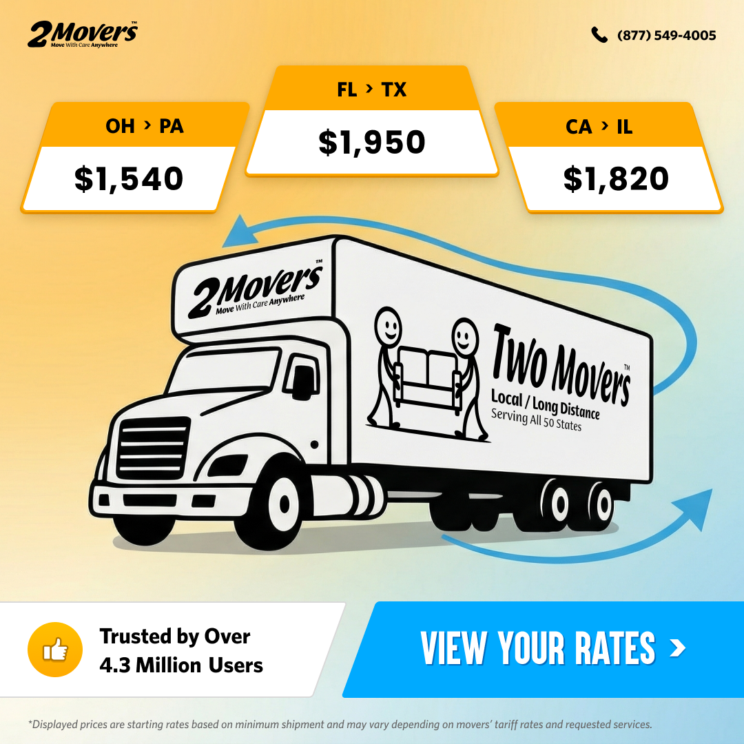 Two Movers Facebook ad