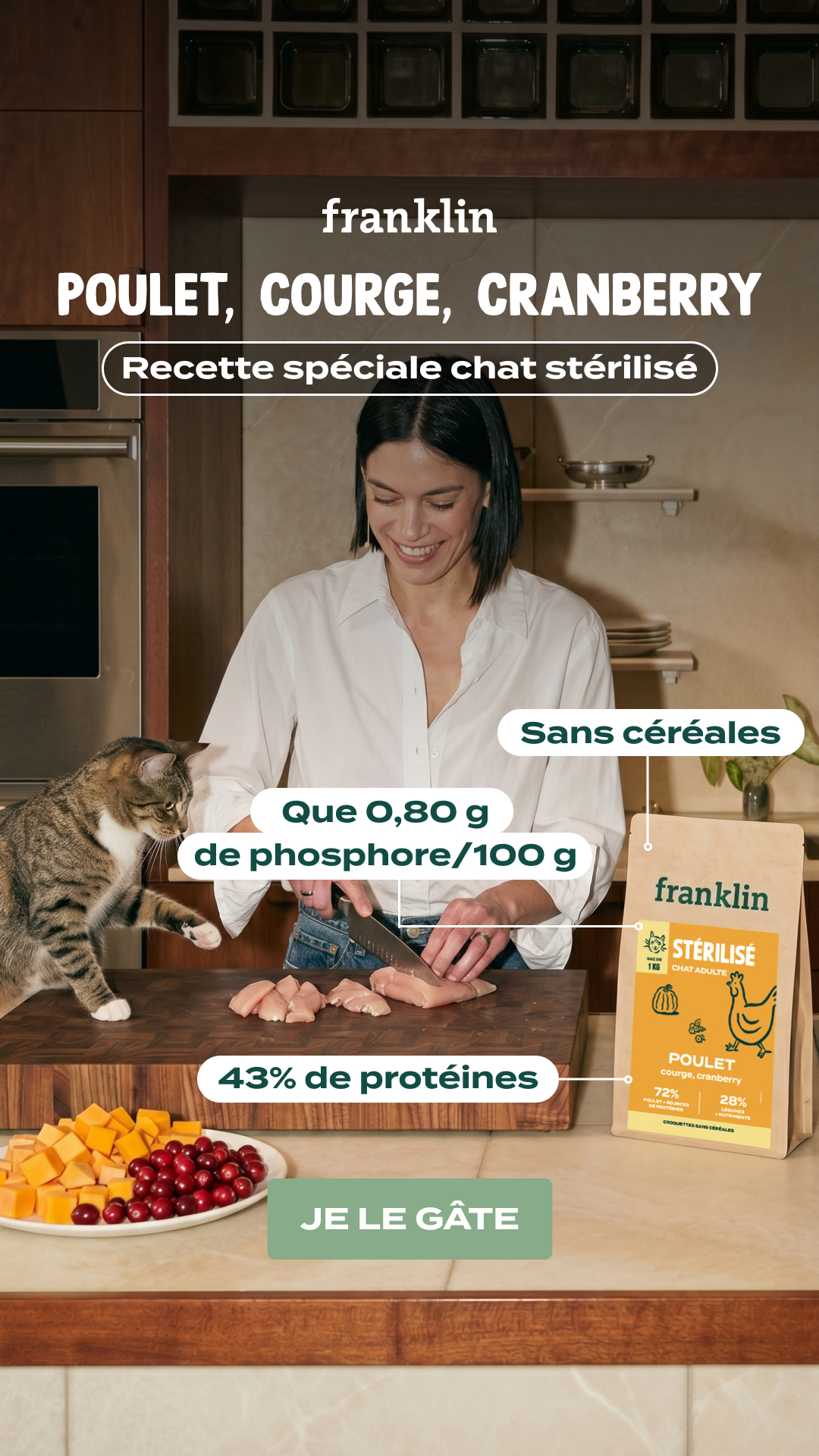 Franklin Pet Food Facebook ad