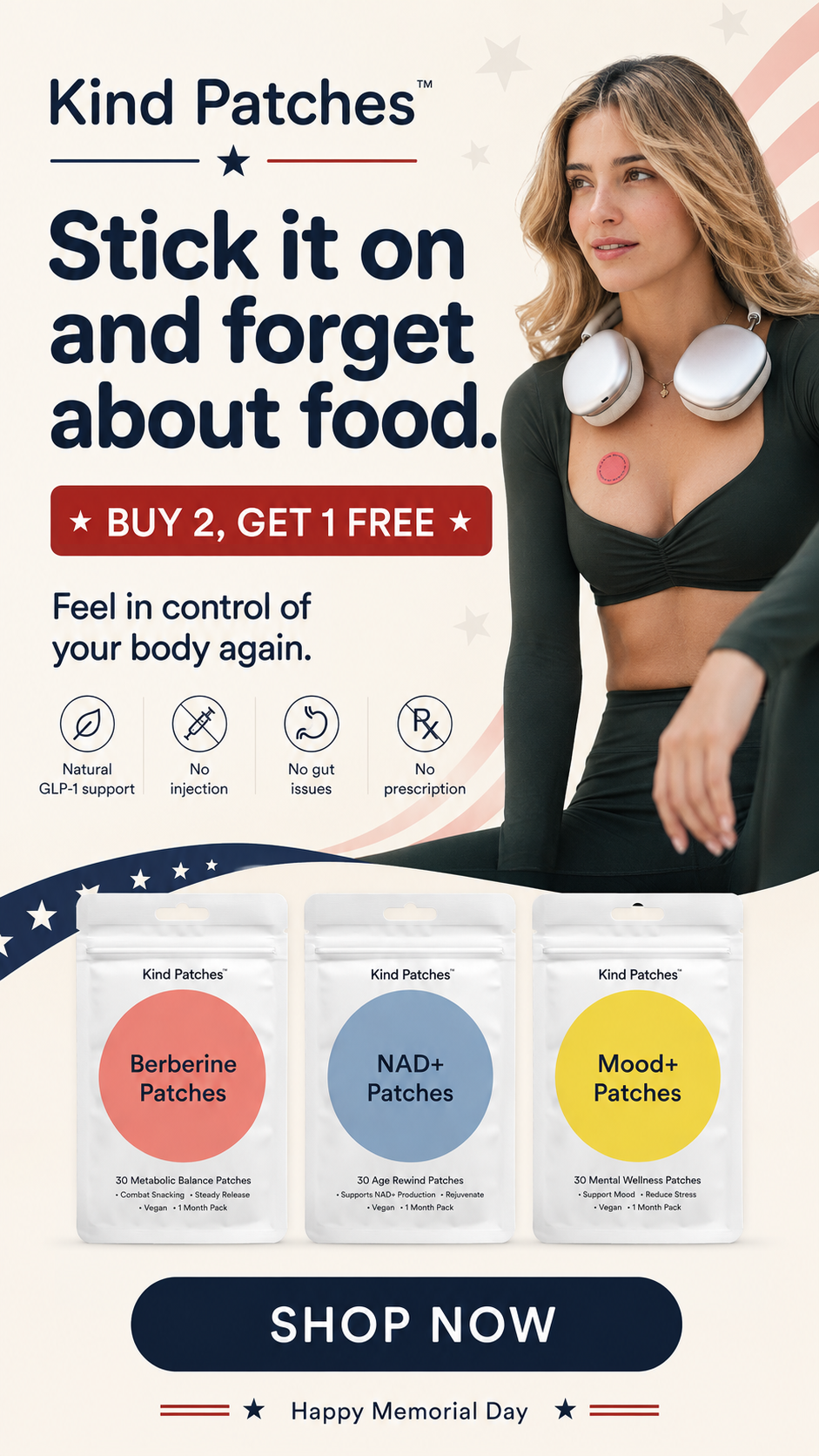 Kind Patches Facebook ad