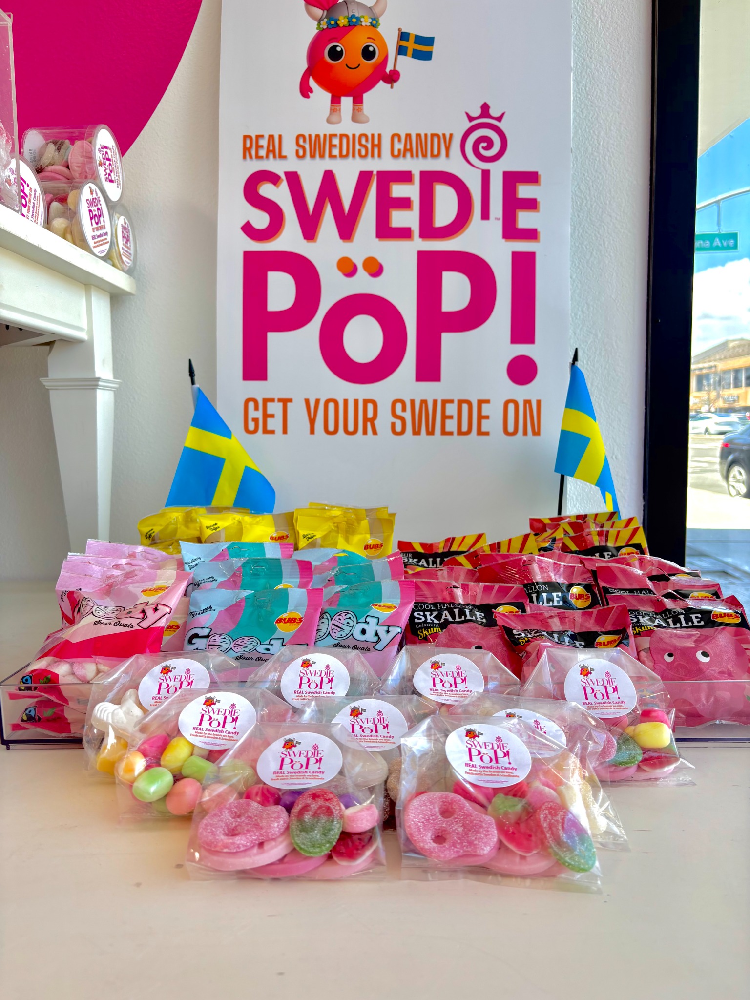 Candified Facebook ad: Real Swedish Candy Has Arrived!