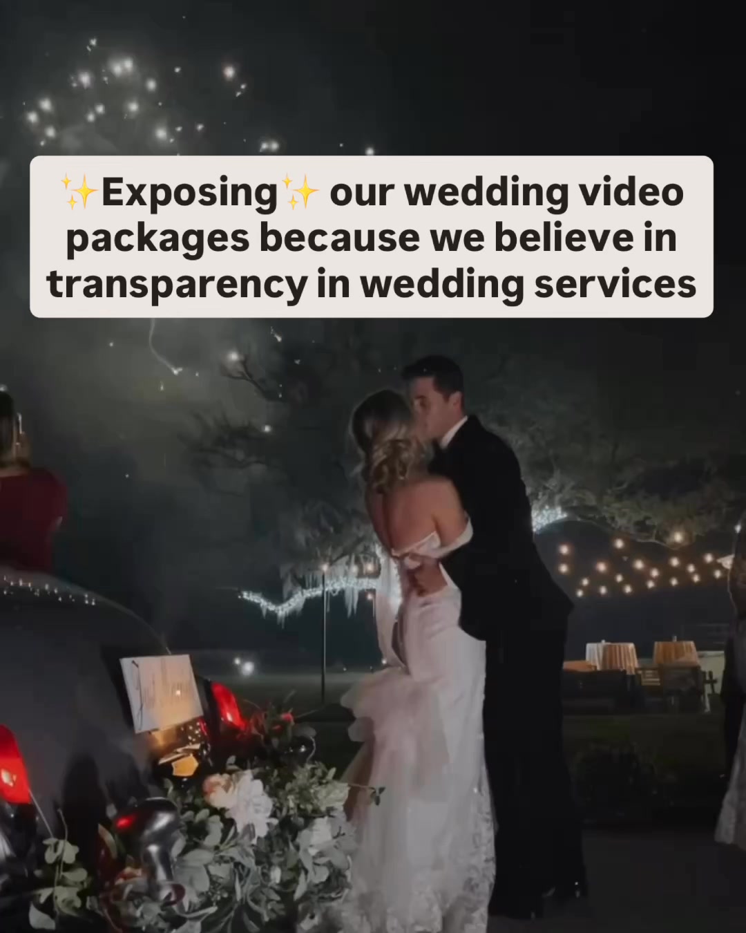 Echos of ivory Facebook ad: Elegant NJ & East PA Wedding Films