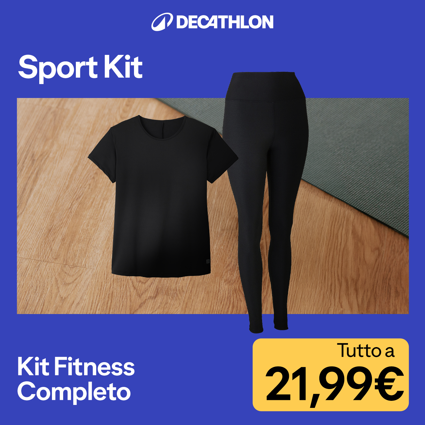 Decathlon Italia Facebook ad: Kit Fitness