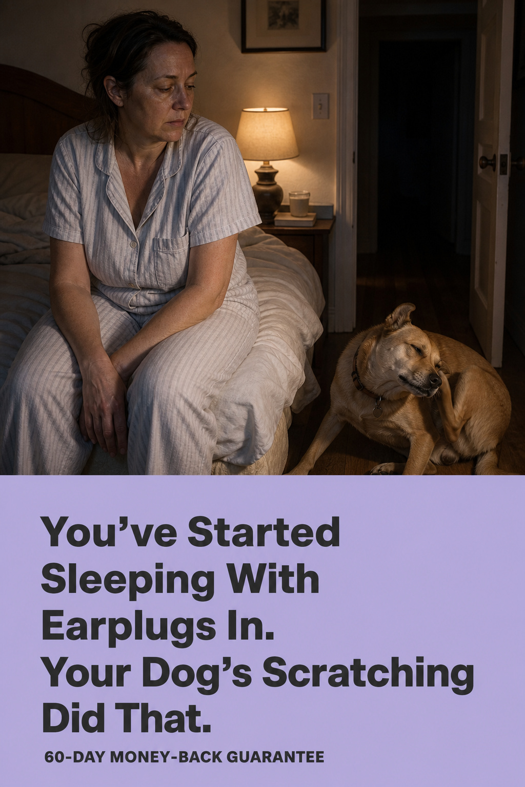 Karen Thompson, Vet Tech Facebook ad: Natural relief for the dog who can't stop scratching