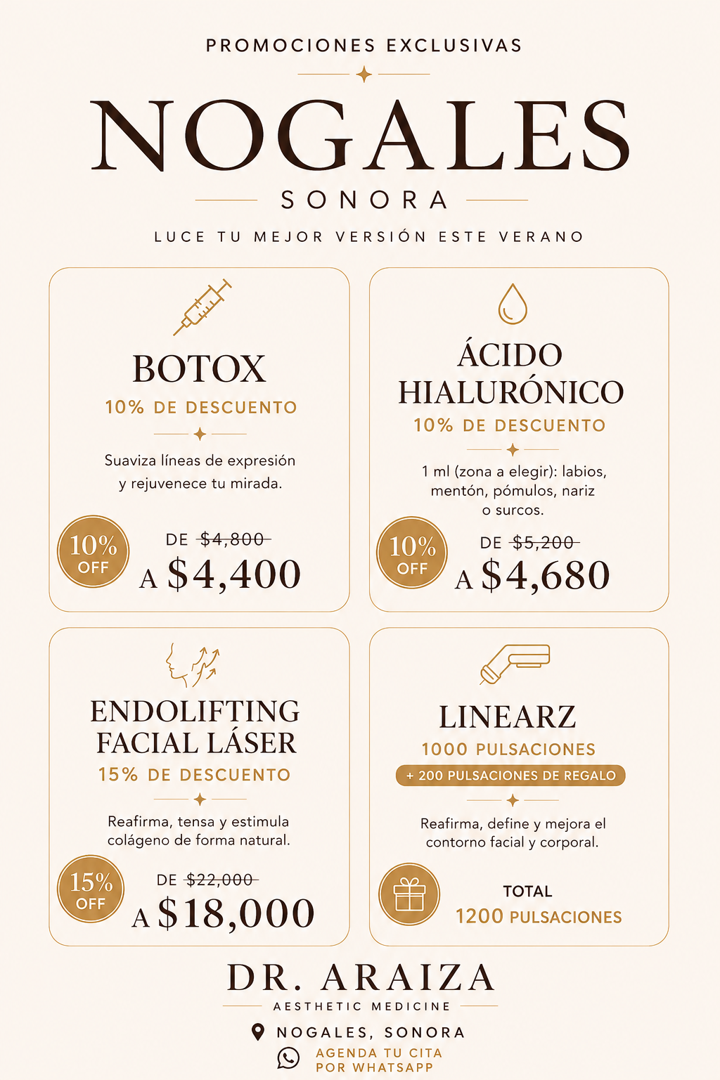 Dr. Luis Carlos Araiza Facebook ad: Chatea con nosotros