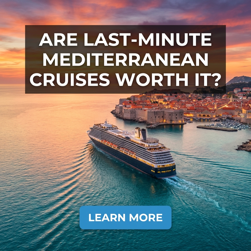 SeekerHub Search Deals Facebook ad: Are Last Minute Mediterranean Cruises Worth It?