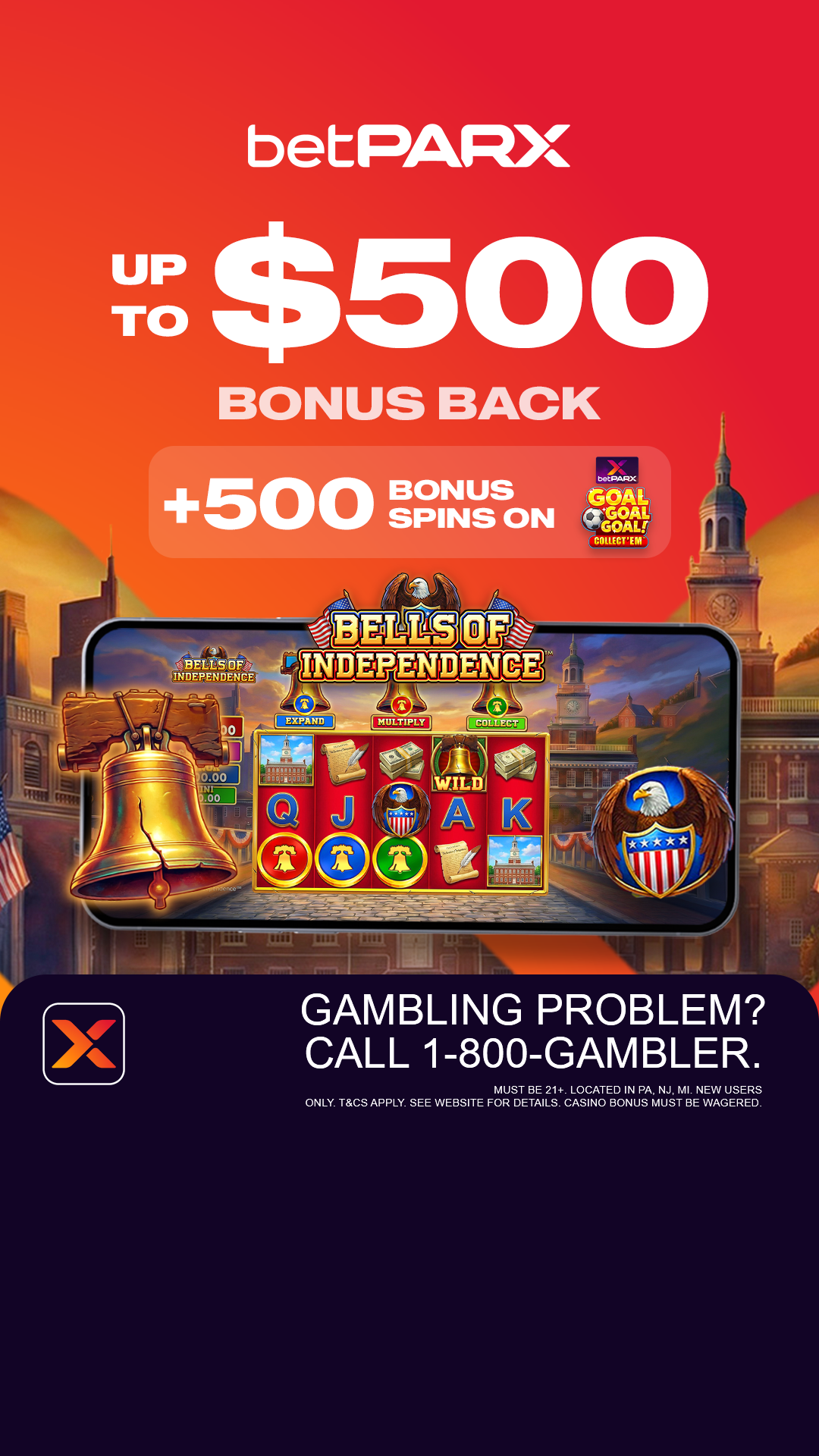 Betparx Facebook ad