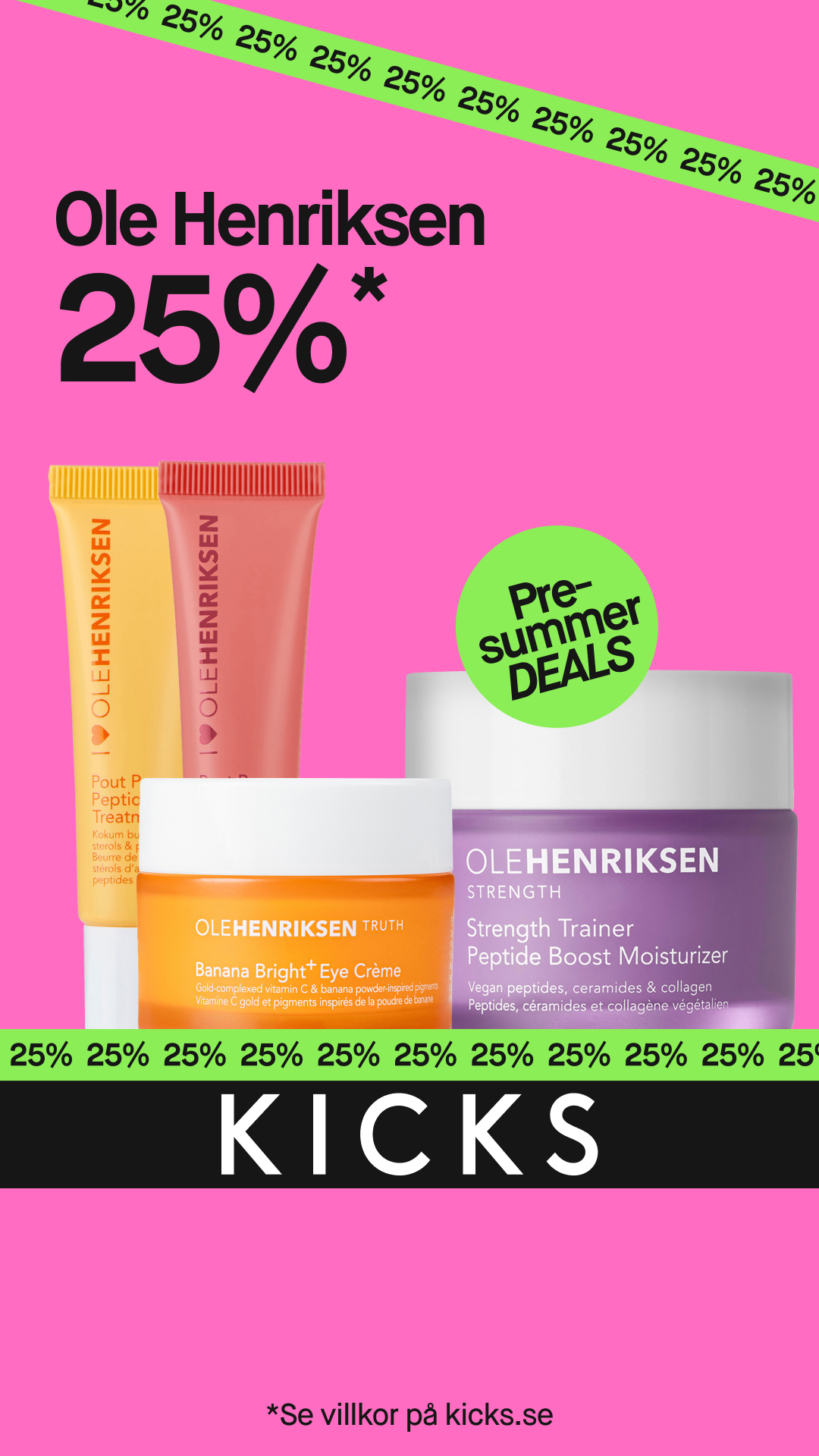 KICKS Facebook ad