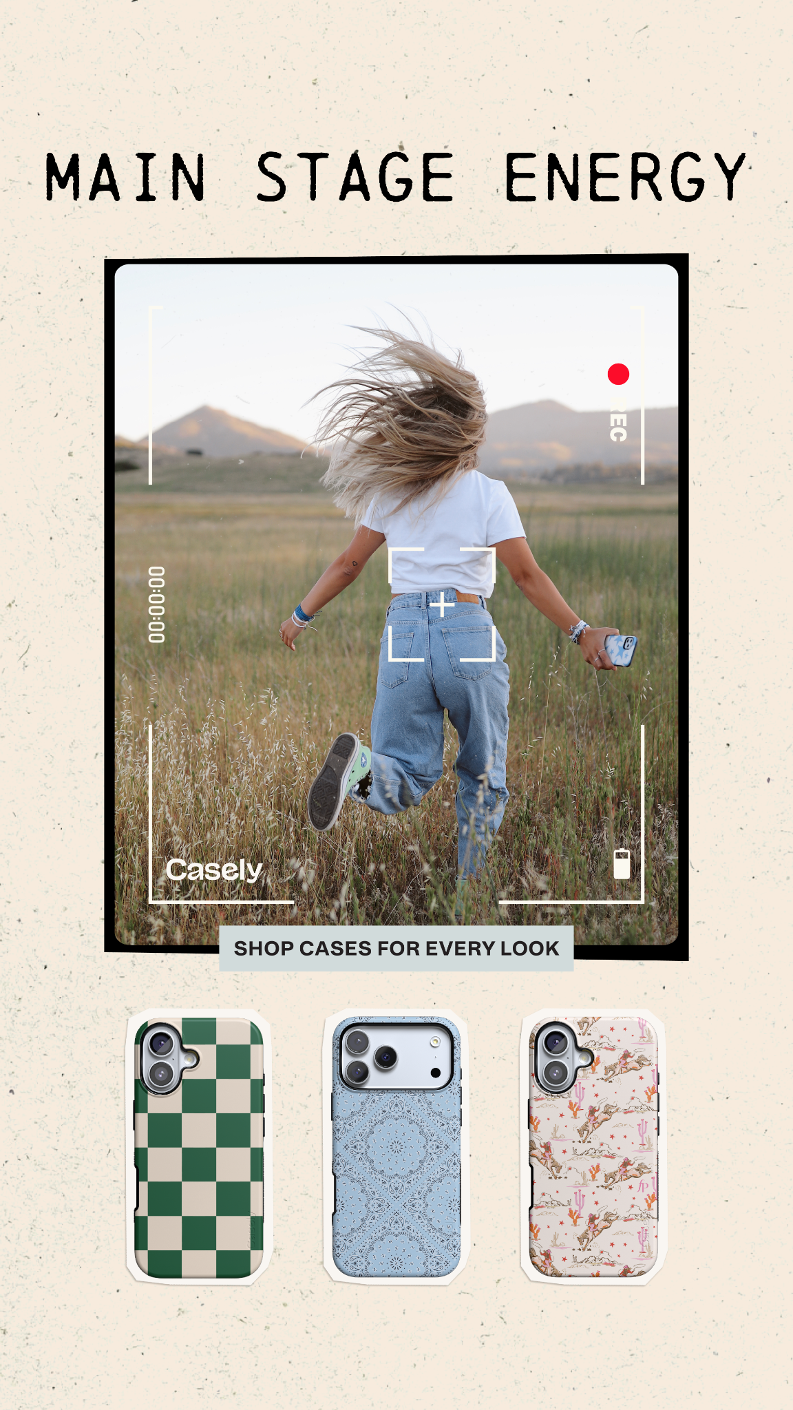 Casely Facebook ad
