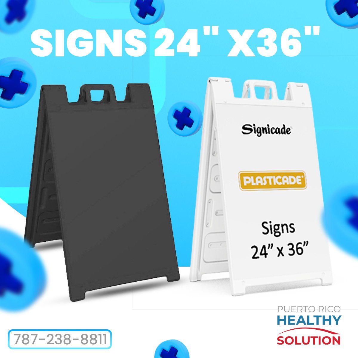 Clean Supply Facebook ad: Hacemos deliveries