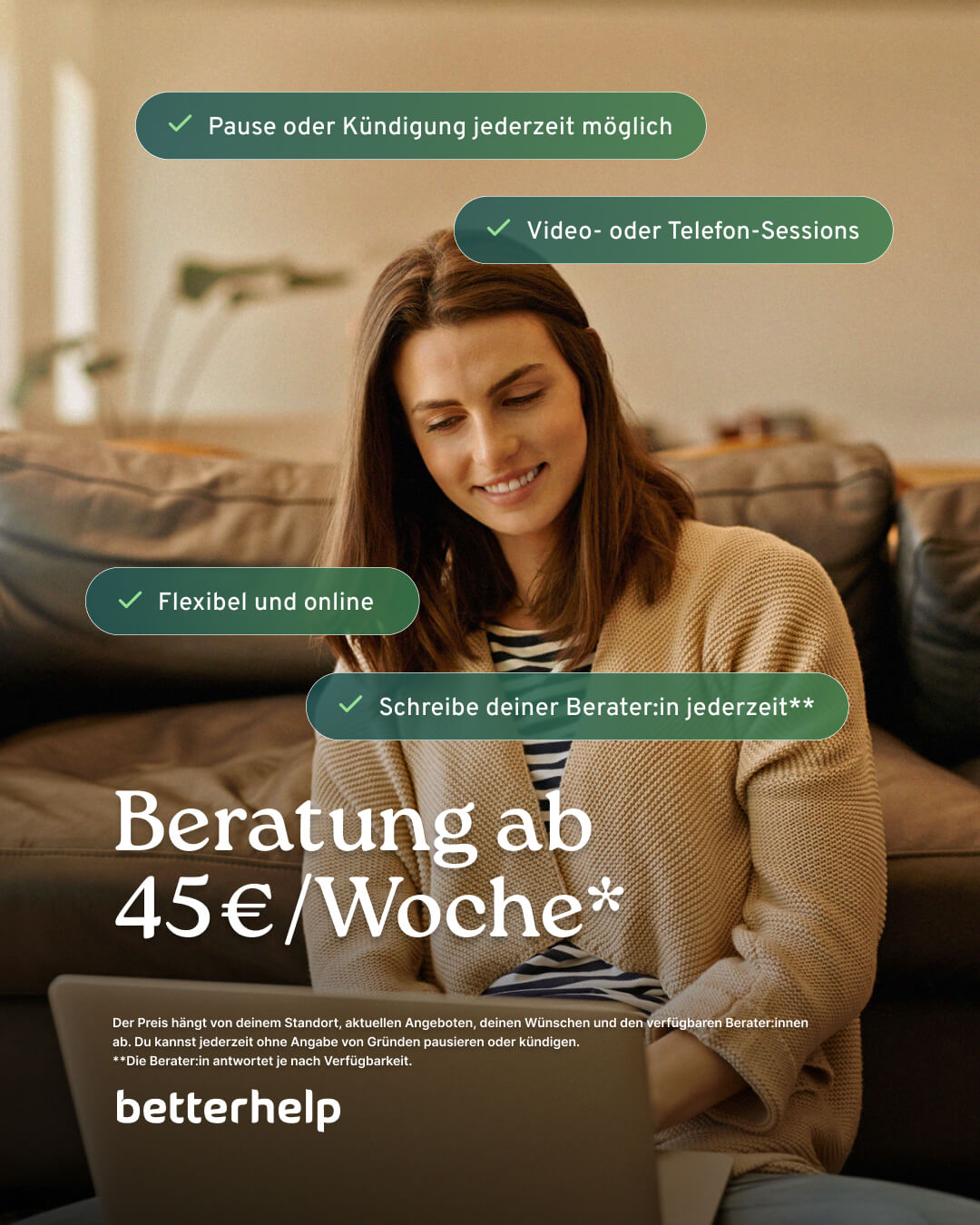 BetterHelp Facebook ad