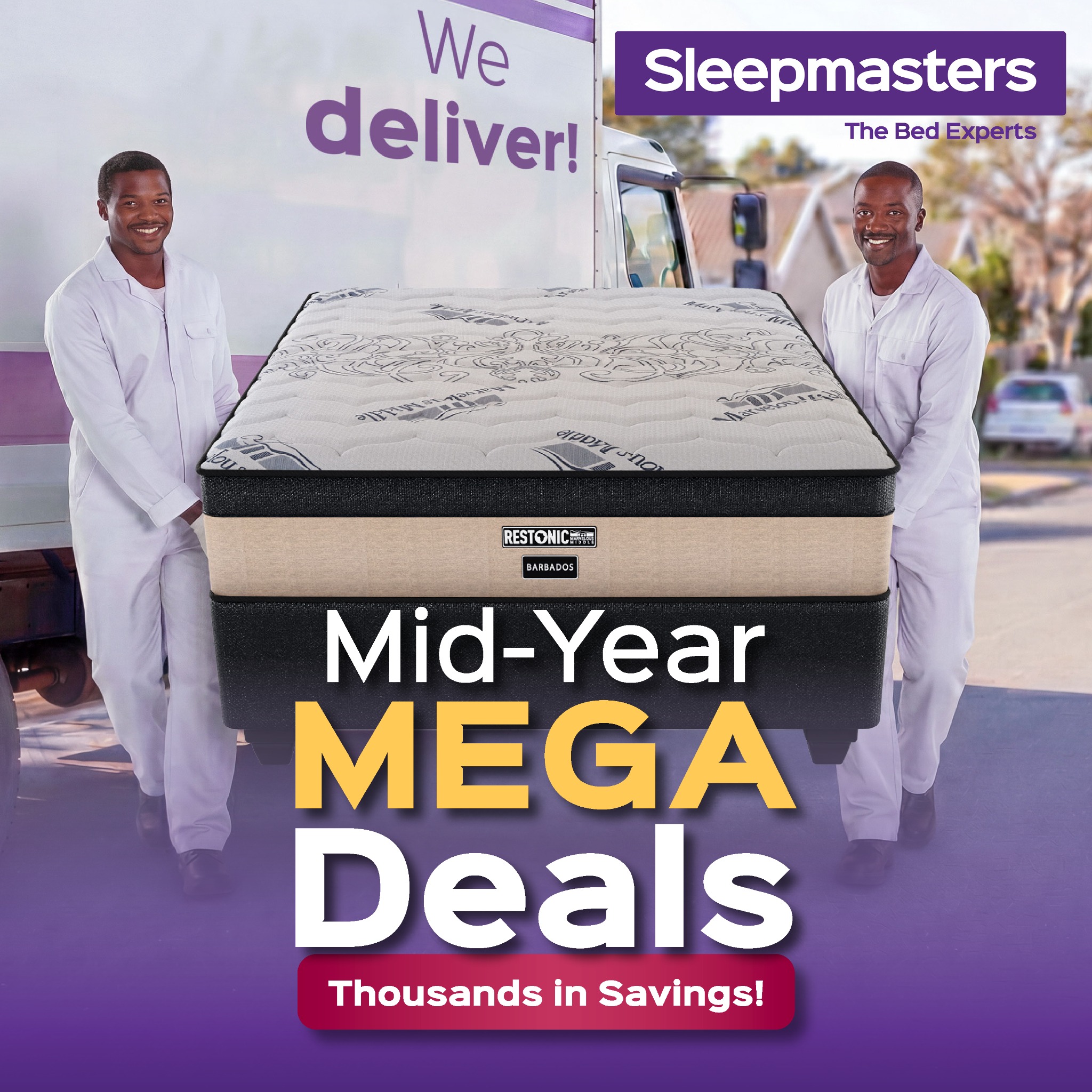 Sleepmasters Facebook ad