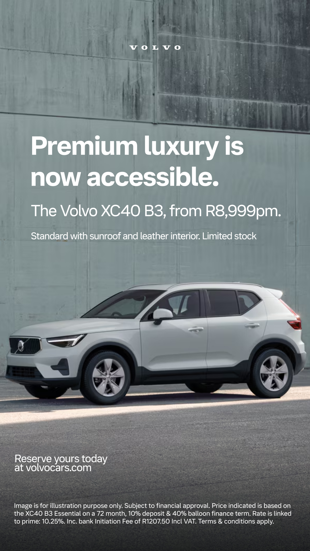 Volvo Car South Africa Facebook ad