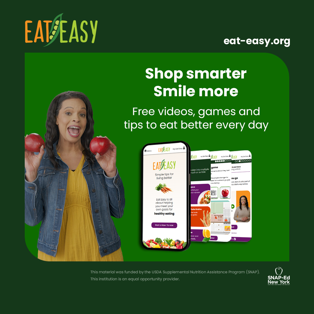 Eat Easy Facebook ad: Start a free Eat Easy How-To now!