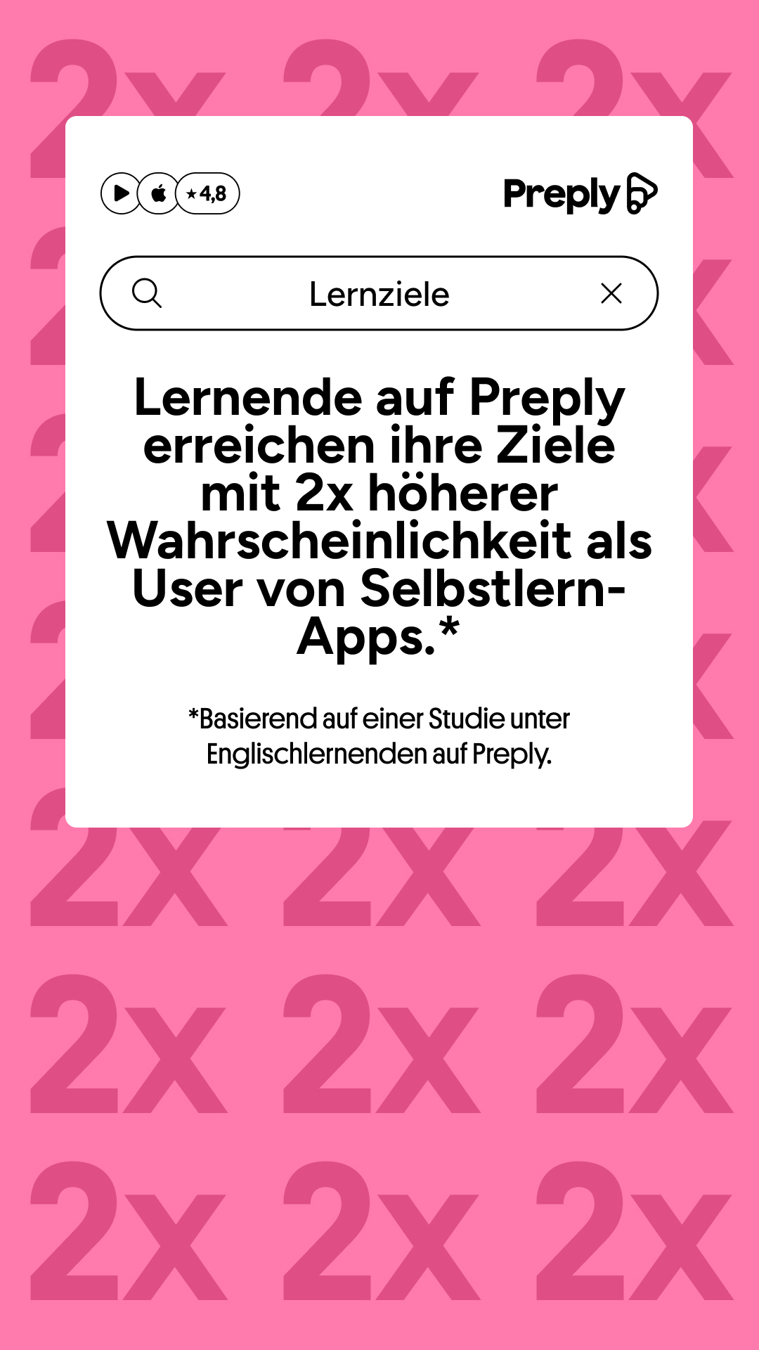 Preply Facebook ad