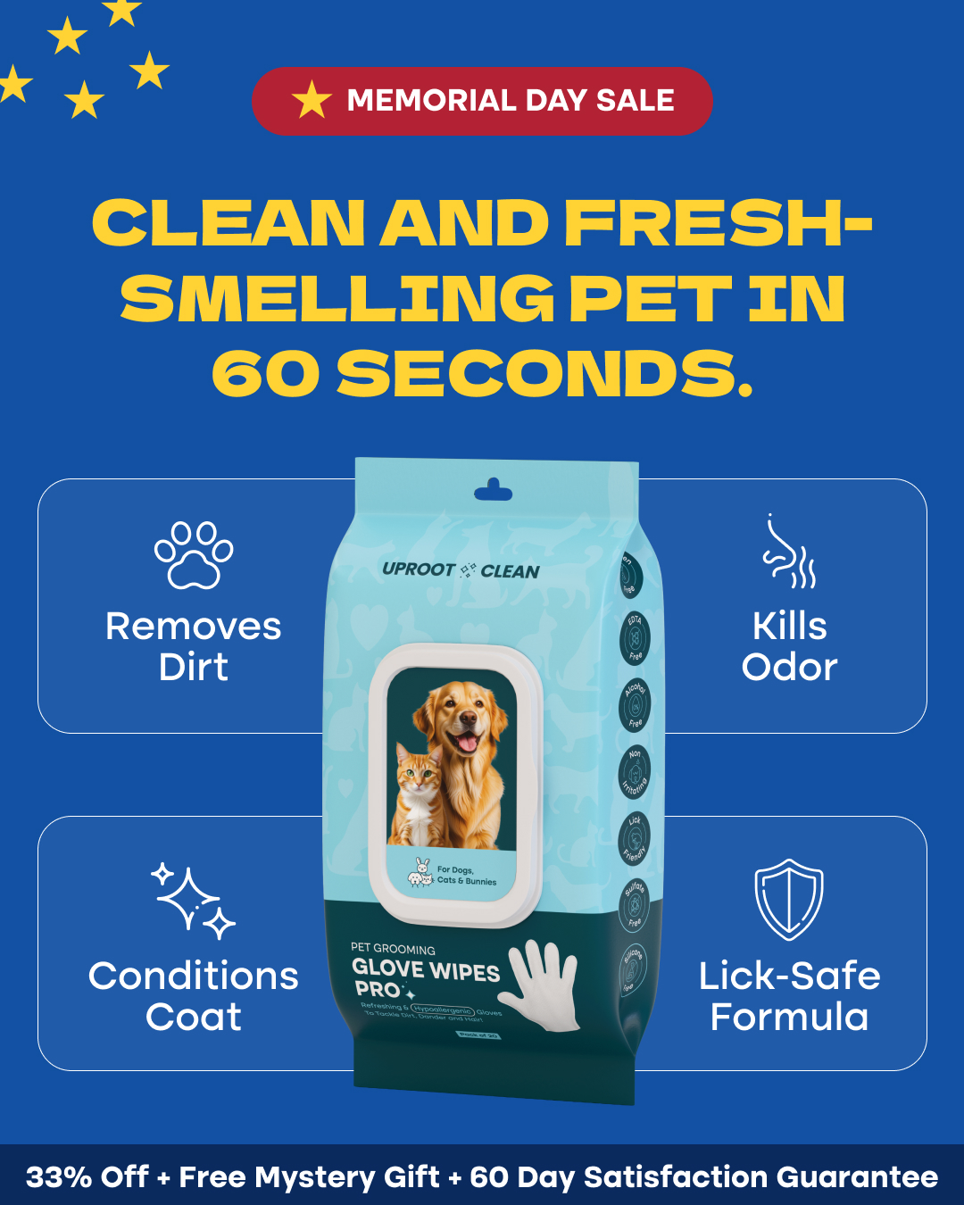 Uproot Clean Facebook ad