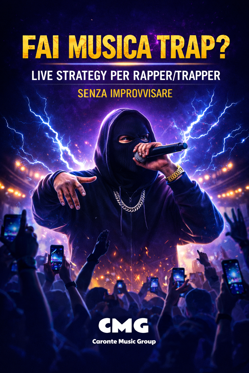 Caronte Music Group Facebook ad from Mar 9, 2026