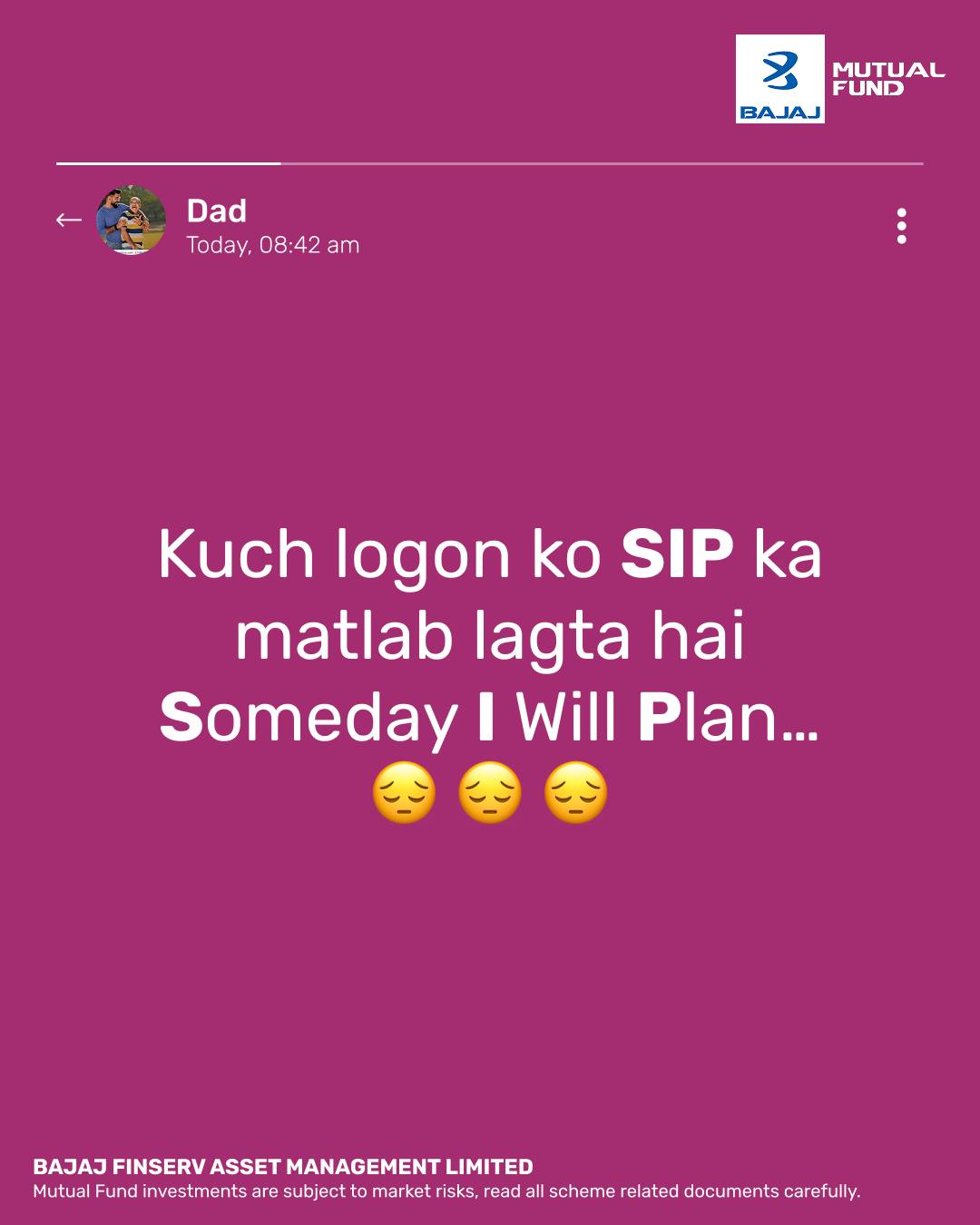 Bajaj Finserv Mutual Fund Facebook ad