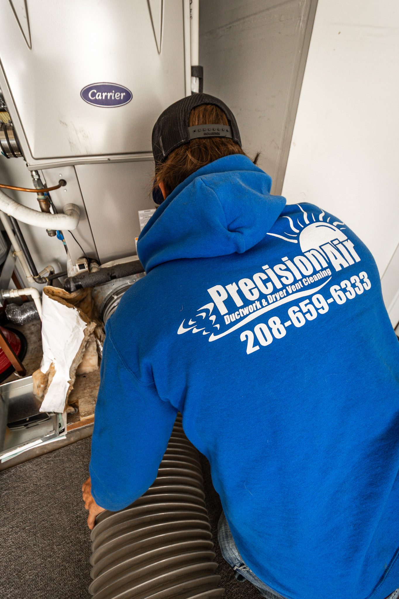 Precision Air Ductwork & Dryer Vent Cleaning Facebook ad