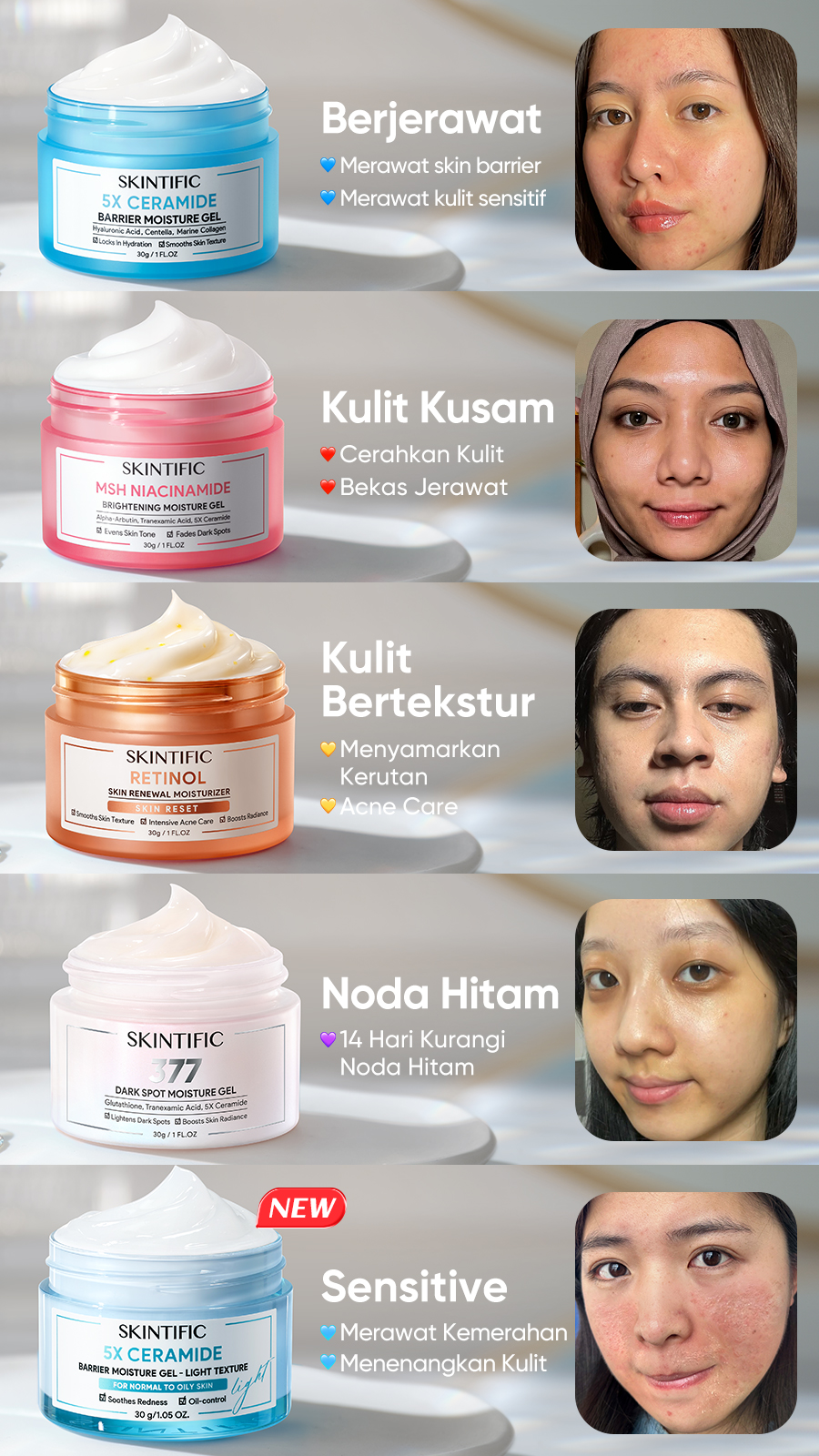 Skintific Co Facebook ad