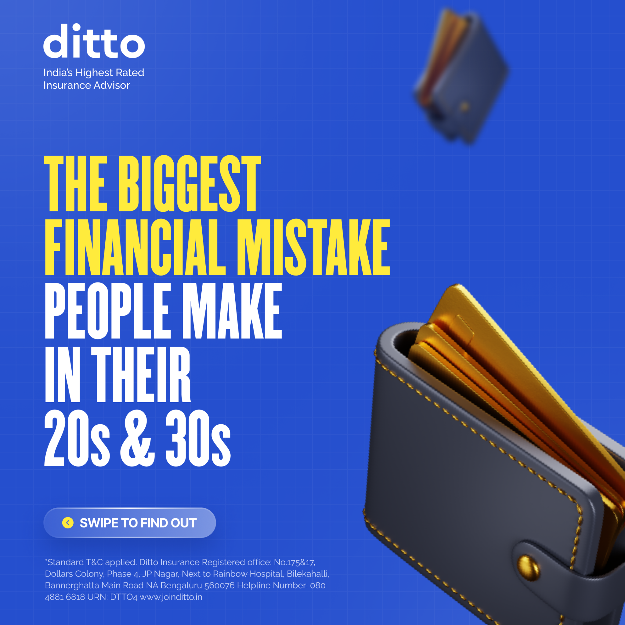 Ditto Insurance Facebook ad