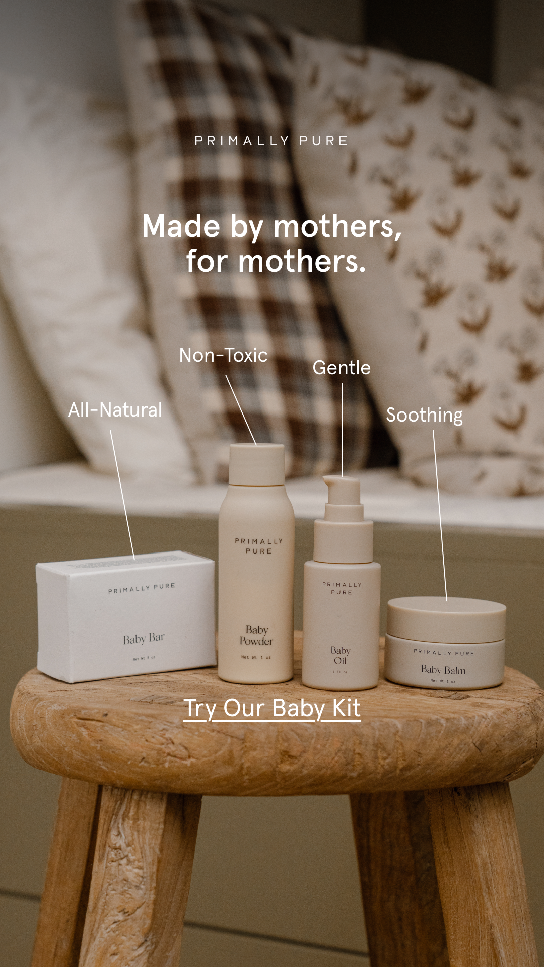 Primally Pure Skincare Facebook ad