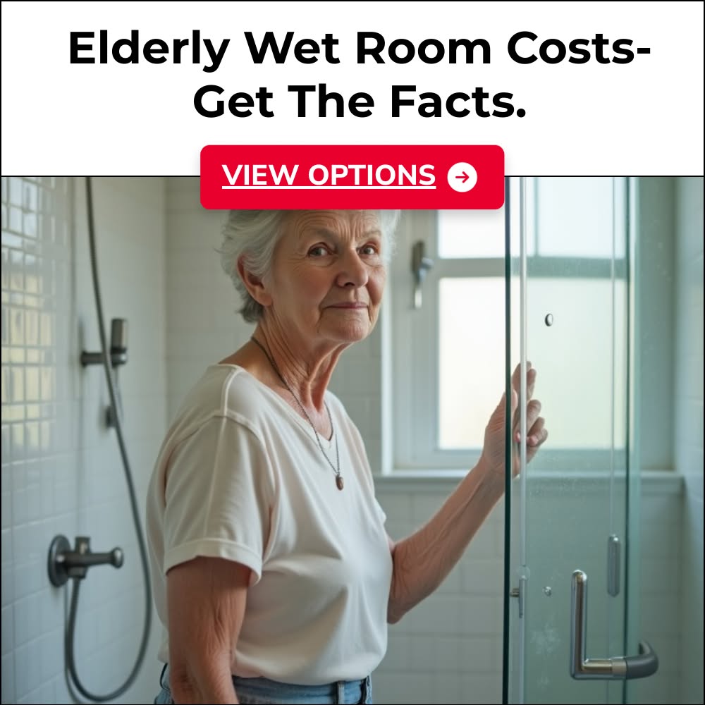 Daily Content Grid Facebook ad: Walk In Shower Conversions For Elderly.