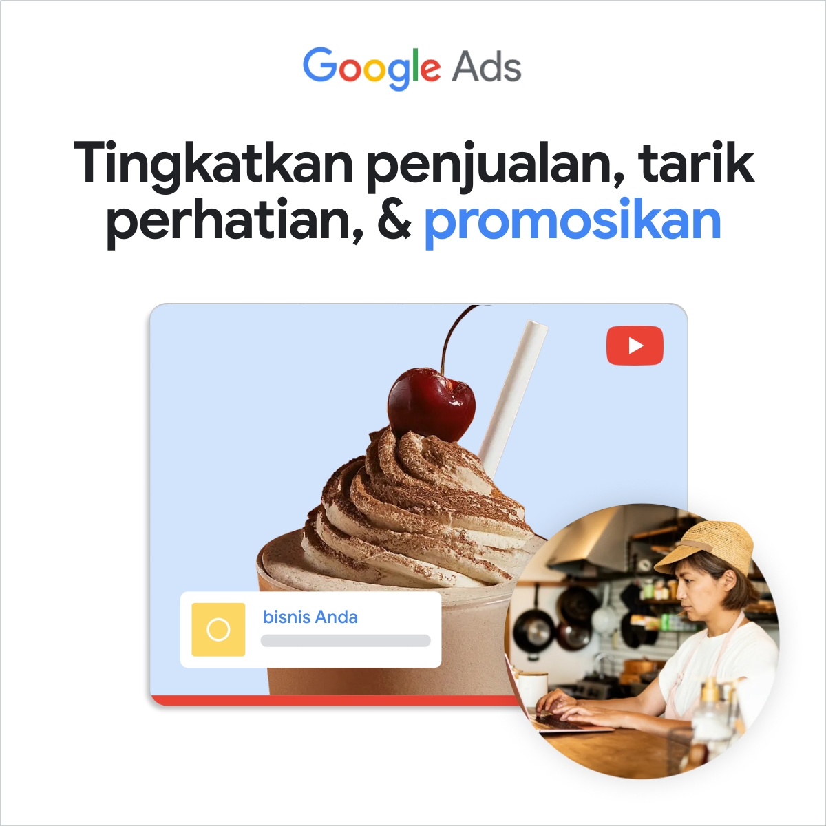 Google Ads Facebook ad