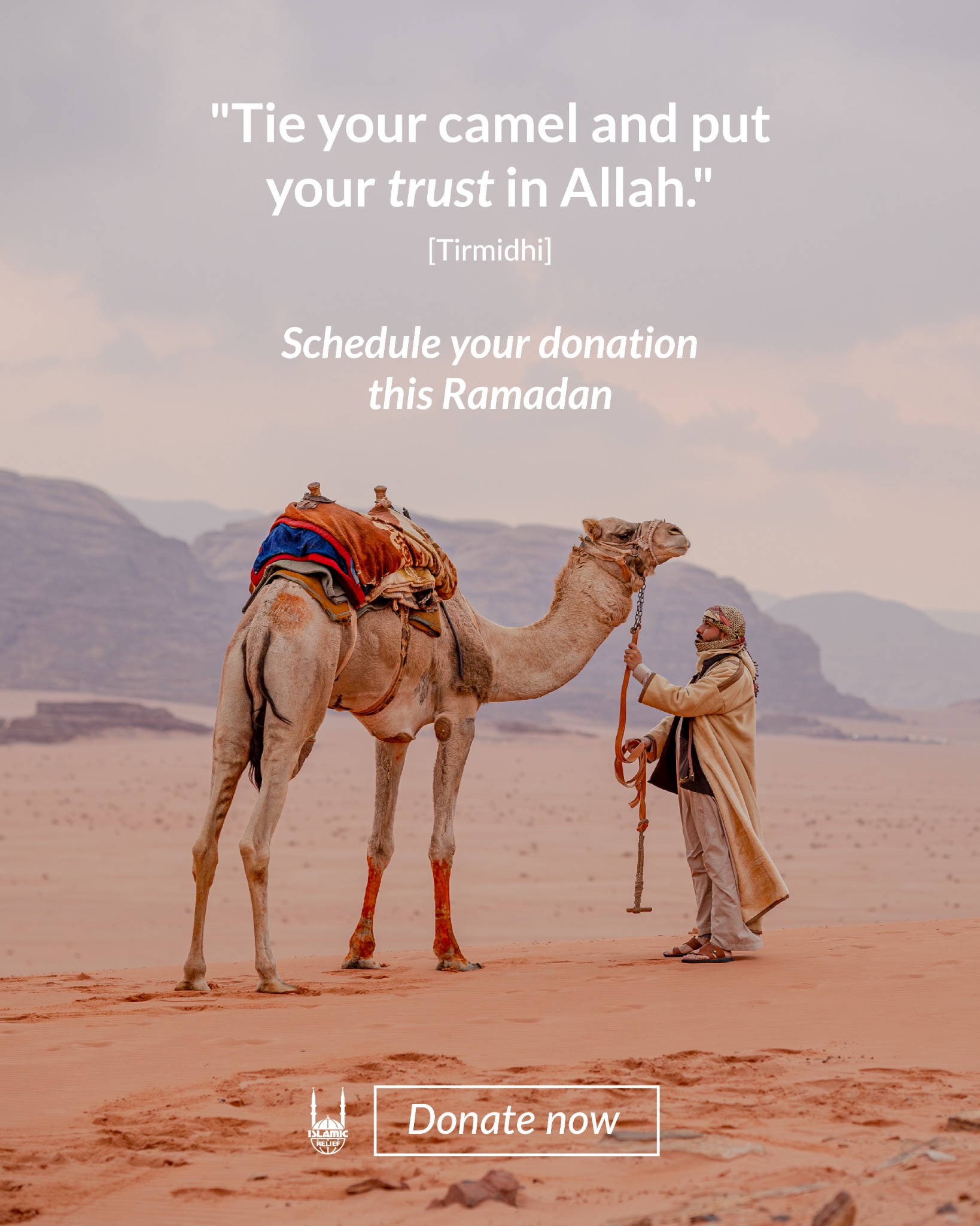 Islamic Relief UK Facebook ad