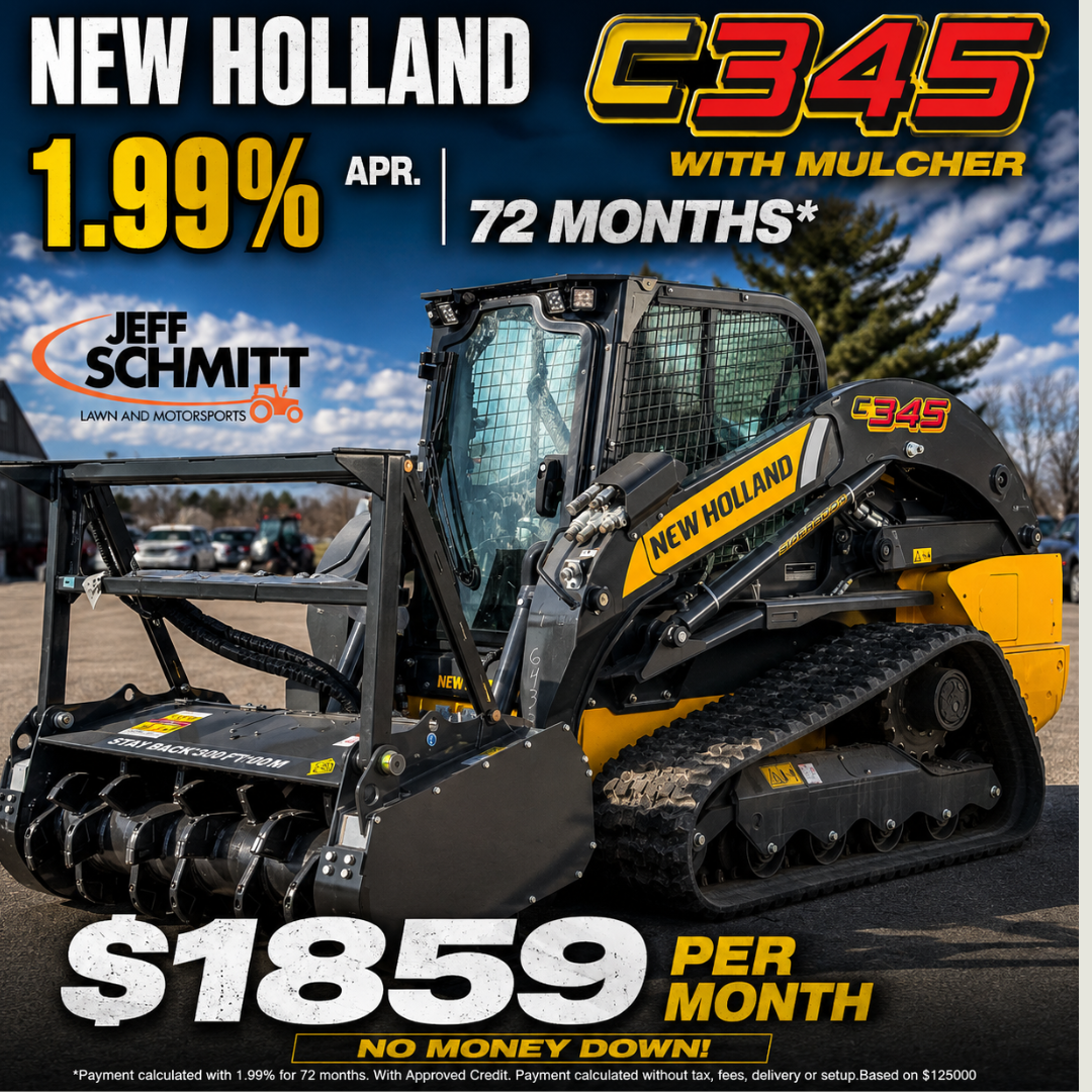 Jeff Schmitt Lawn and Motorsports Facebook ad: Chat in Messenger