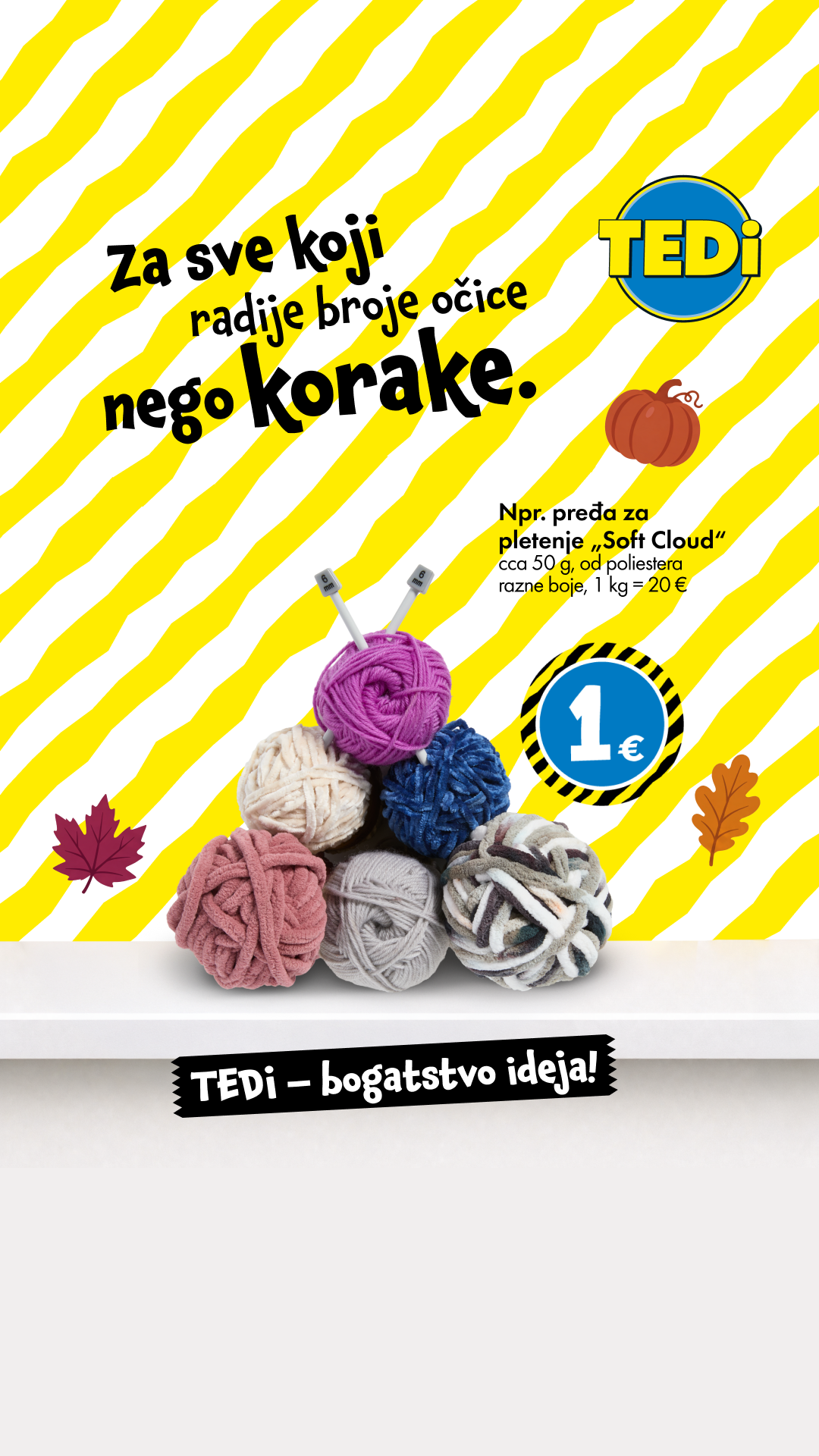 TEDi Hrvatska Facebook ad: Istaknuto: TEDi
