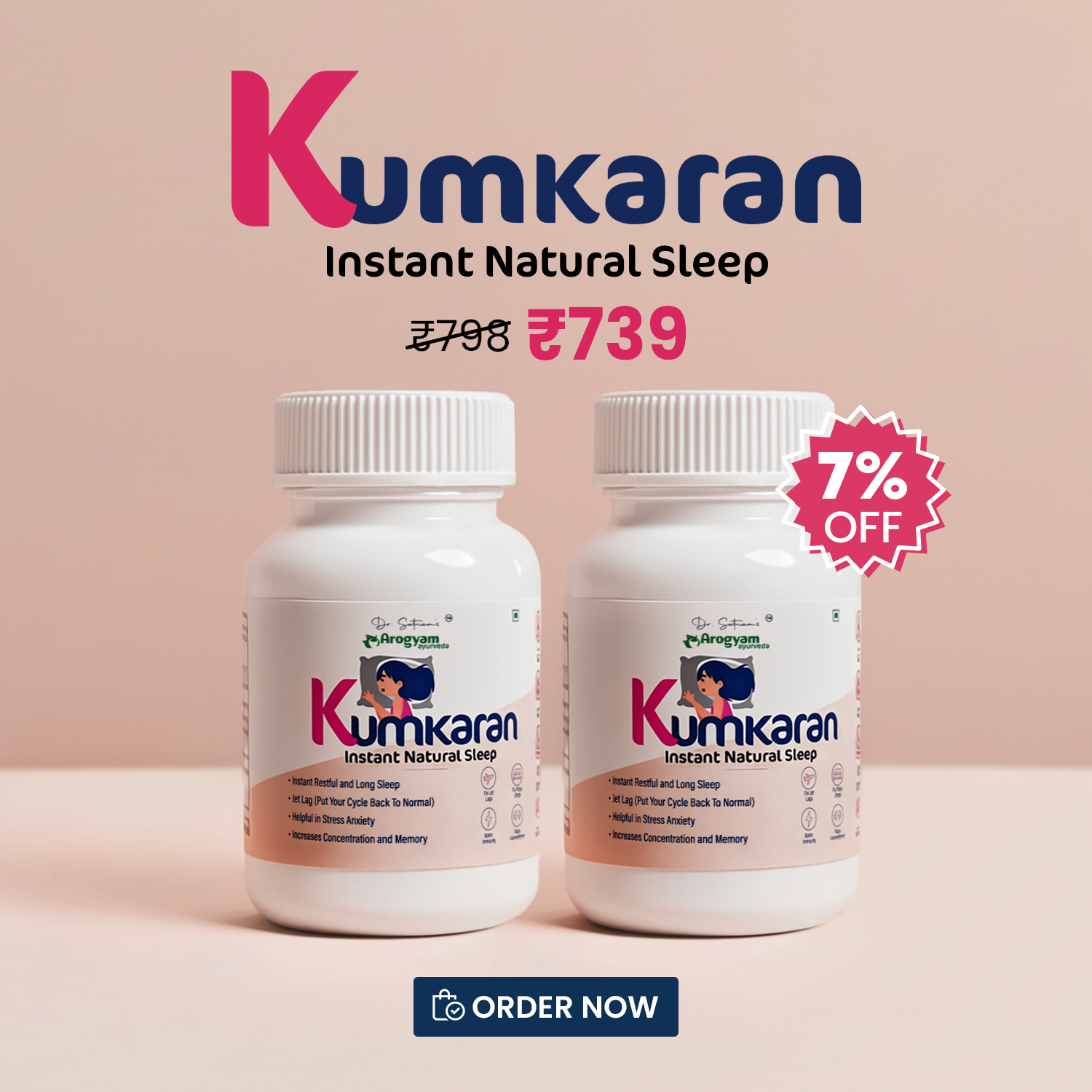 Arogyam Ayurveda Store Facebook ad