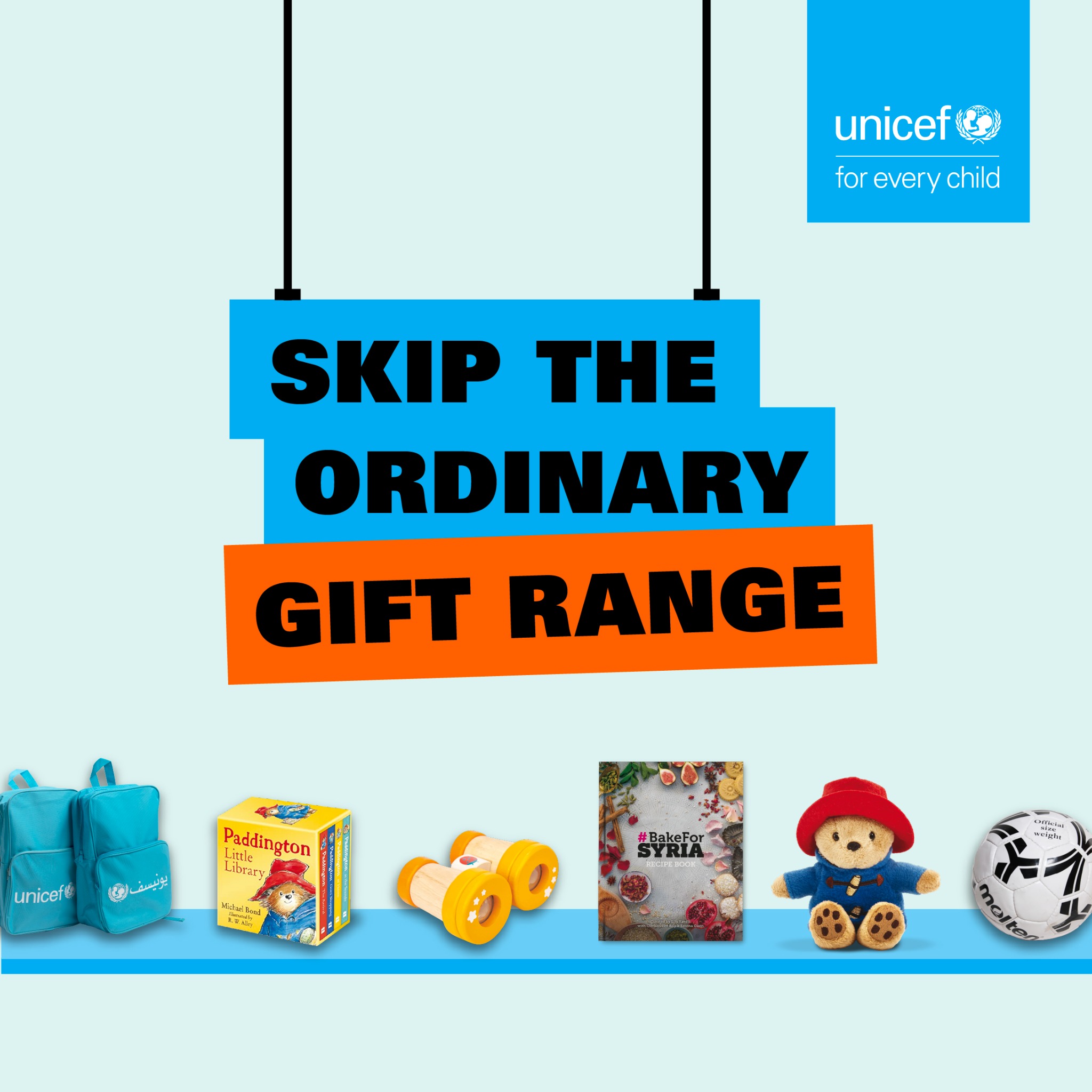 UNICEF UK Facebook ad