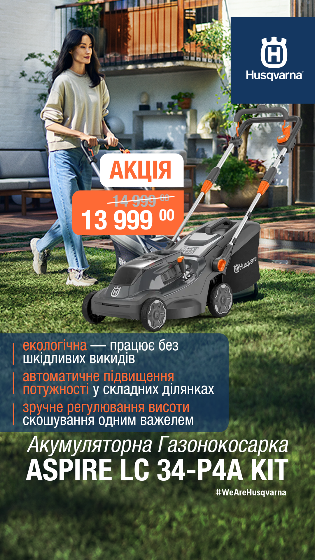 Husqvarna Facebook ad from May 2, 2026