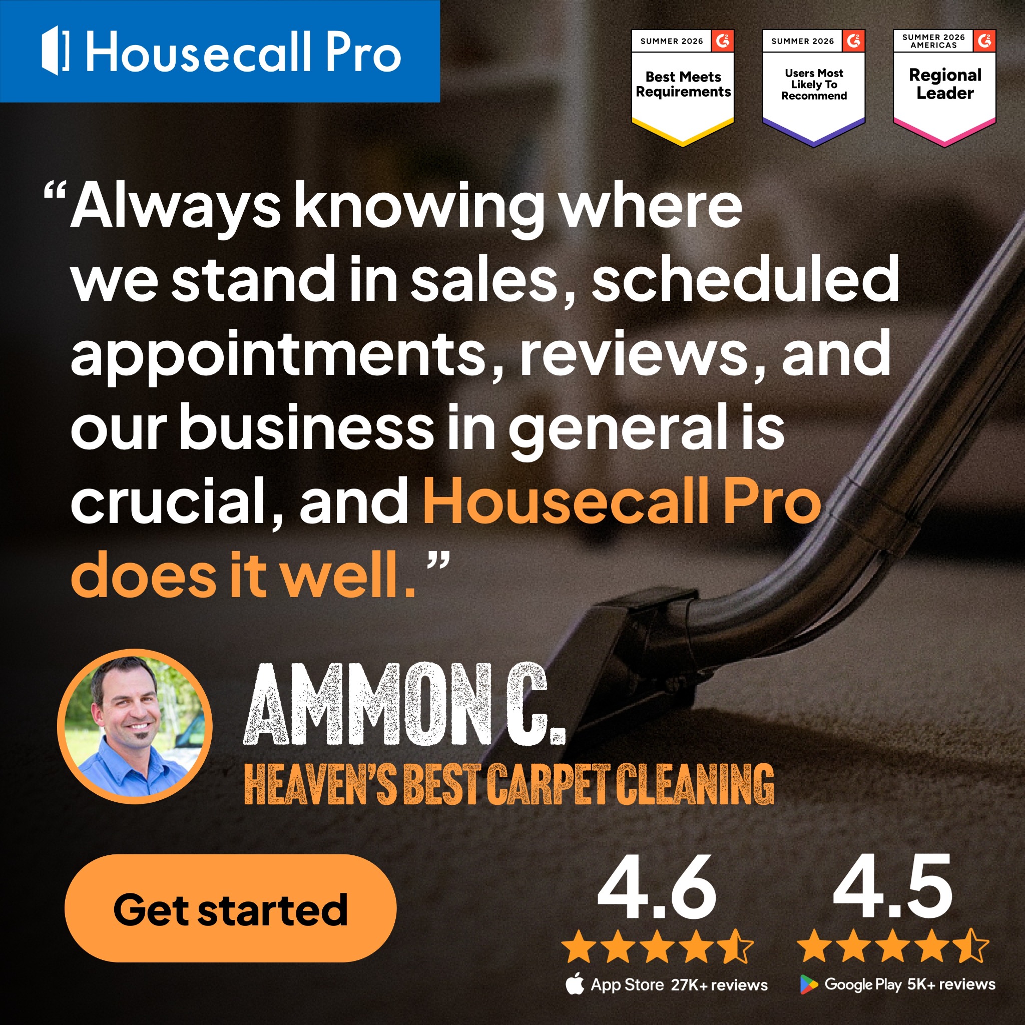 Housecall Pro Facebook ad: Everything you need to grow your business.