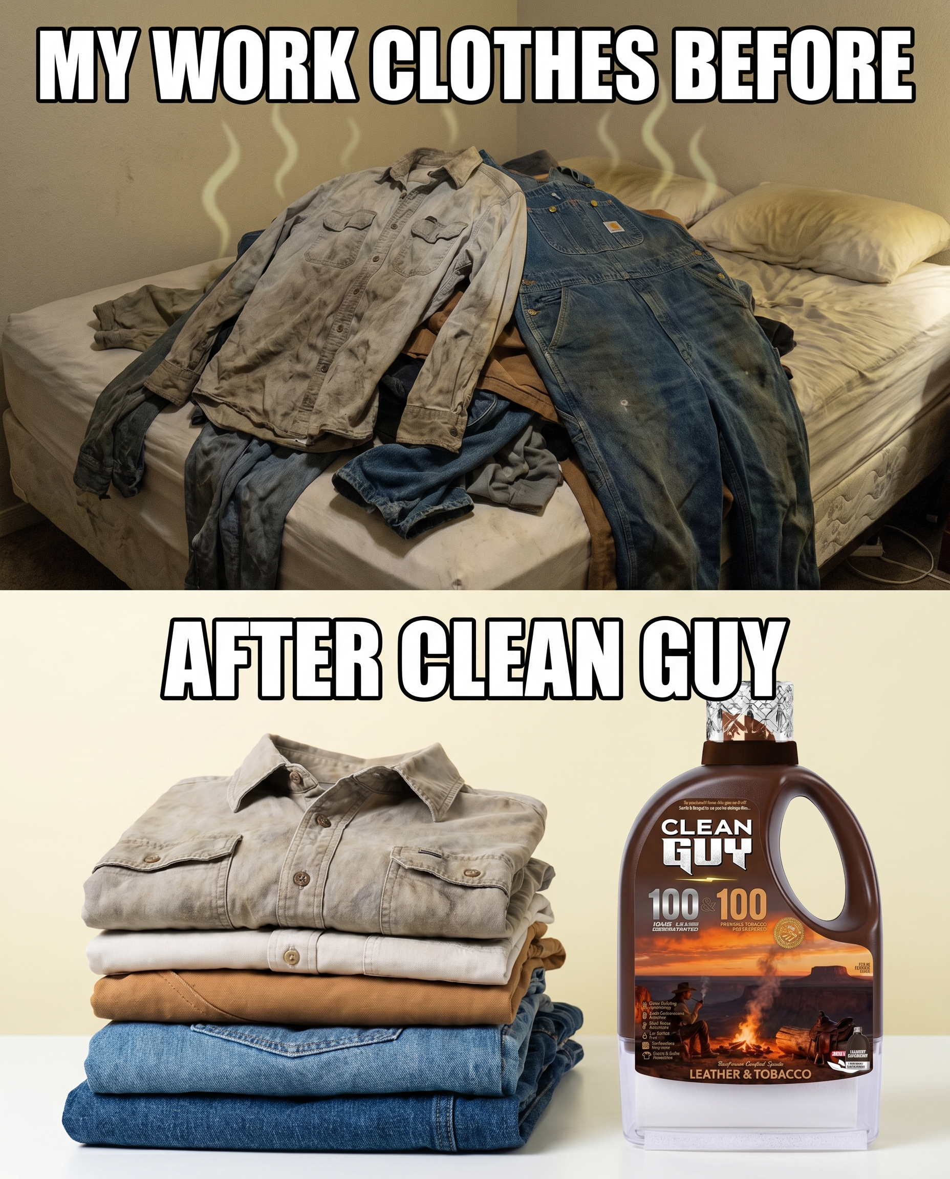 Clean Guy Facebook ad