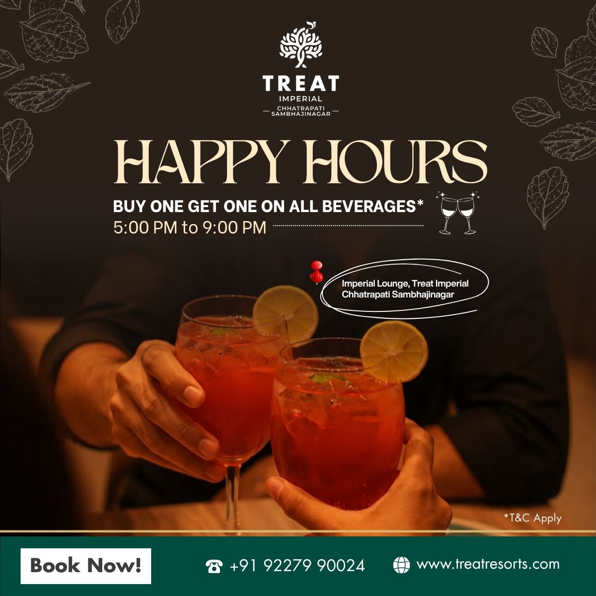 Treat Imperial, Chhatrapati Sambhajinagar Facebook ad