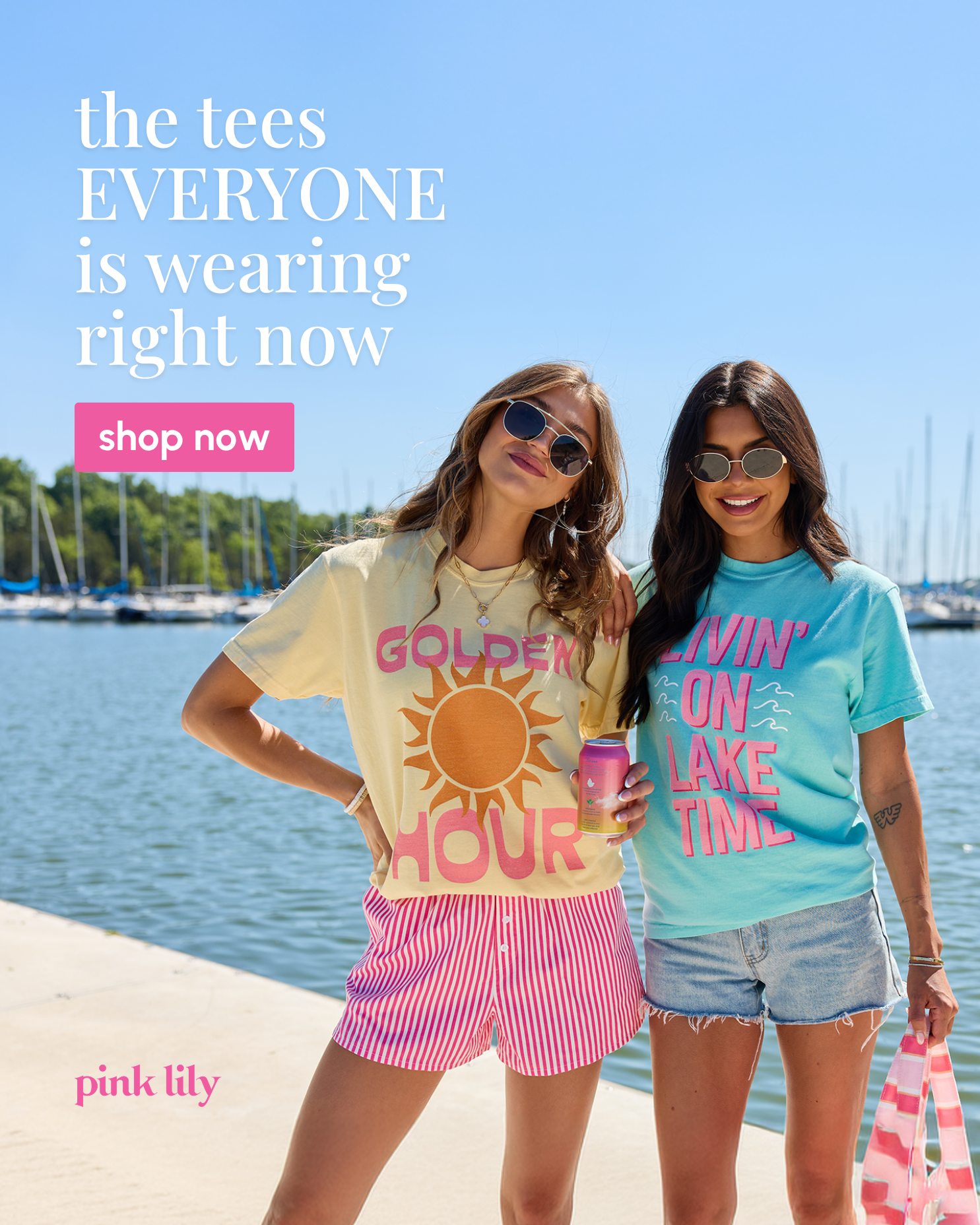 Pink Lily Facebook ad