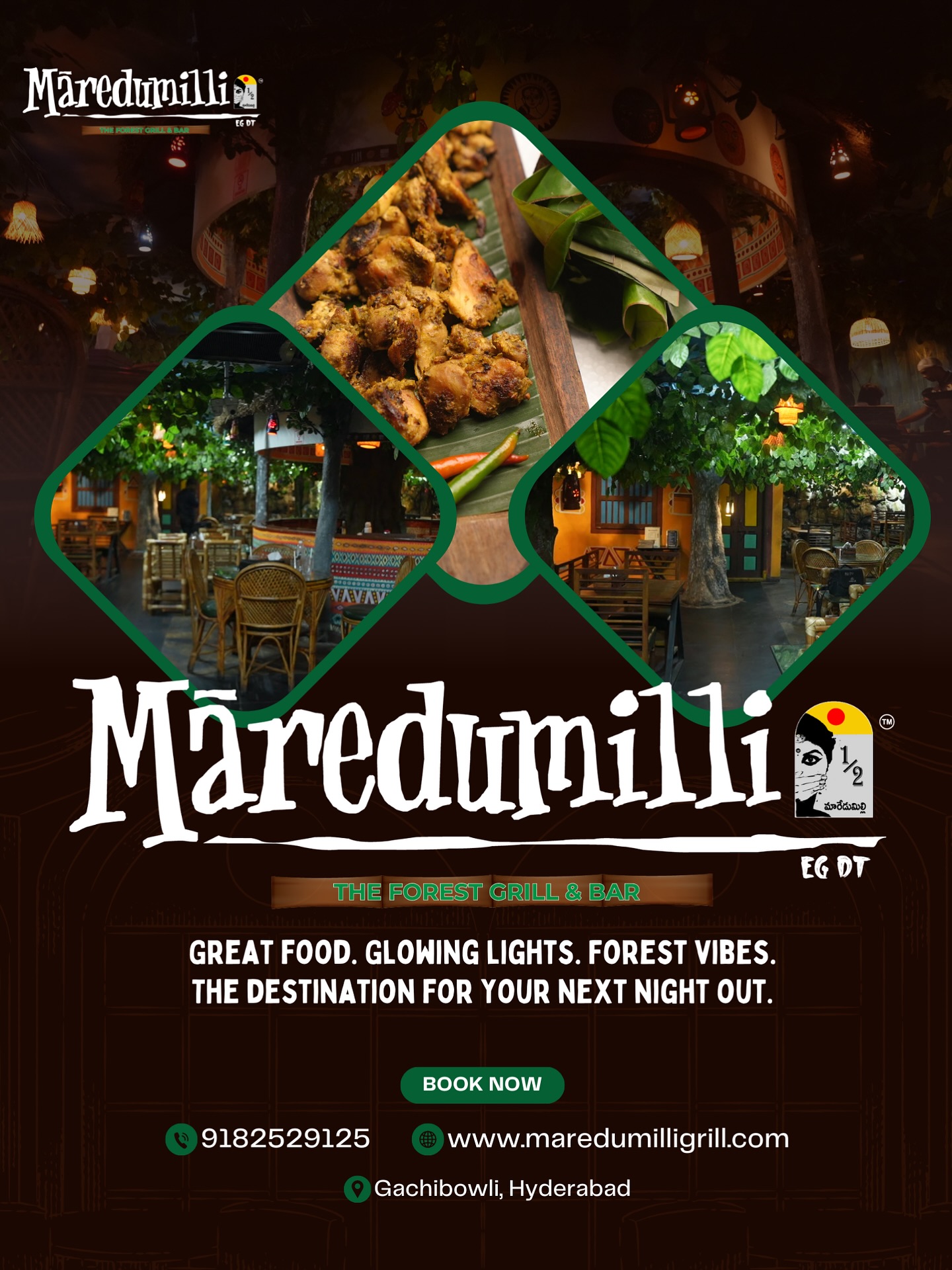 Maredumilli - Forest Grill & Bar Facebook ad: Maredumilli - The Forest Grill & Bar | Gachibowli, Hyderabad